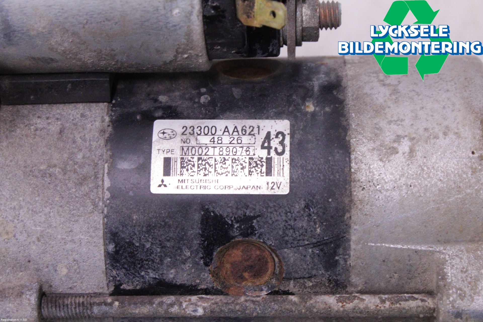Subaru FORESTER SJ 13-18 Startmotor Diesel