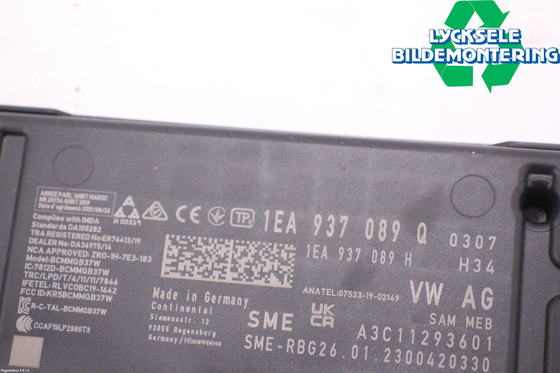 Volkswagen VW ID.4 21- Komfort Styrdon