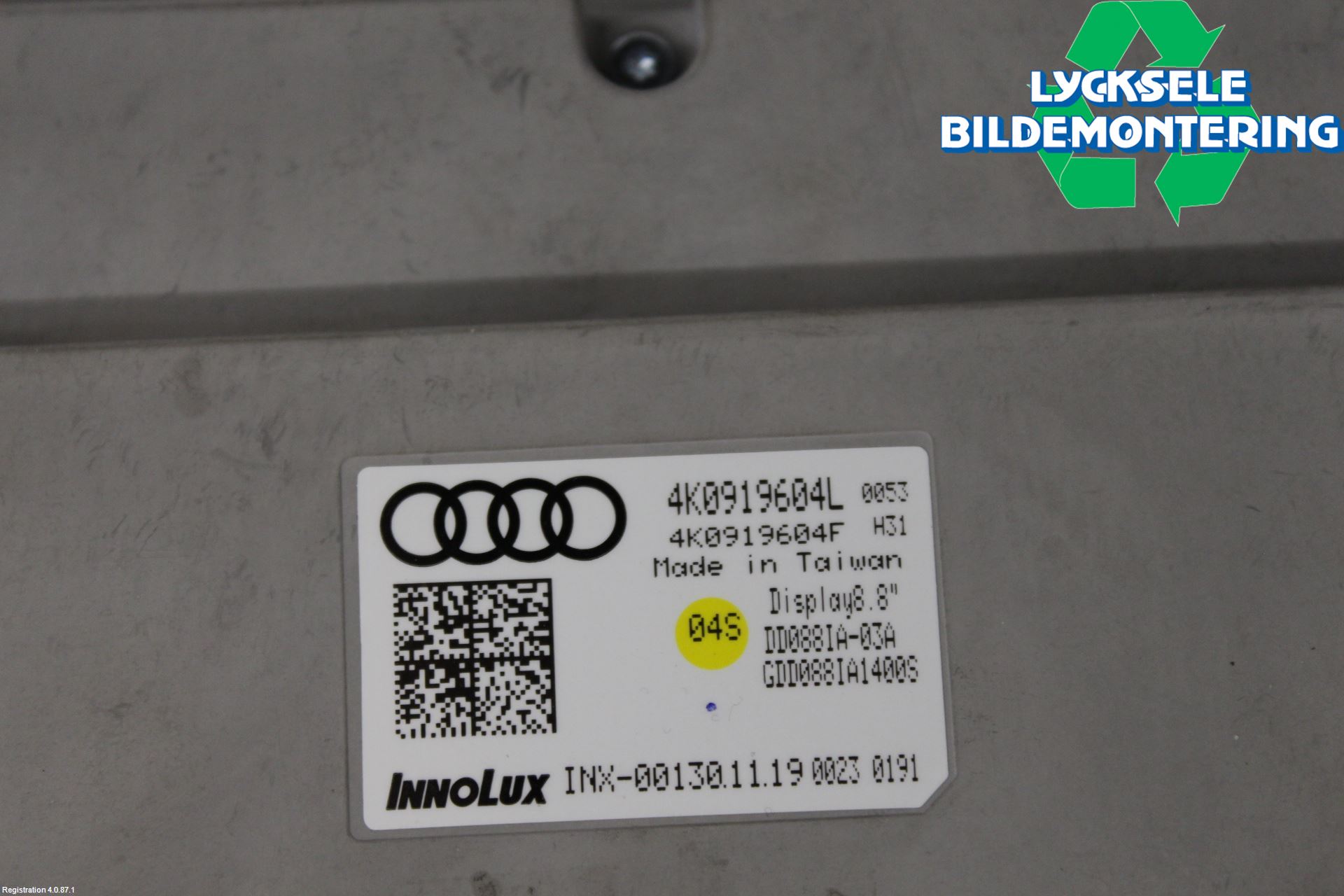 Audi A6 F2/C8 19- Multifunktionsdisplay