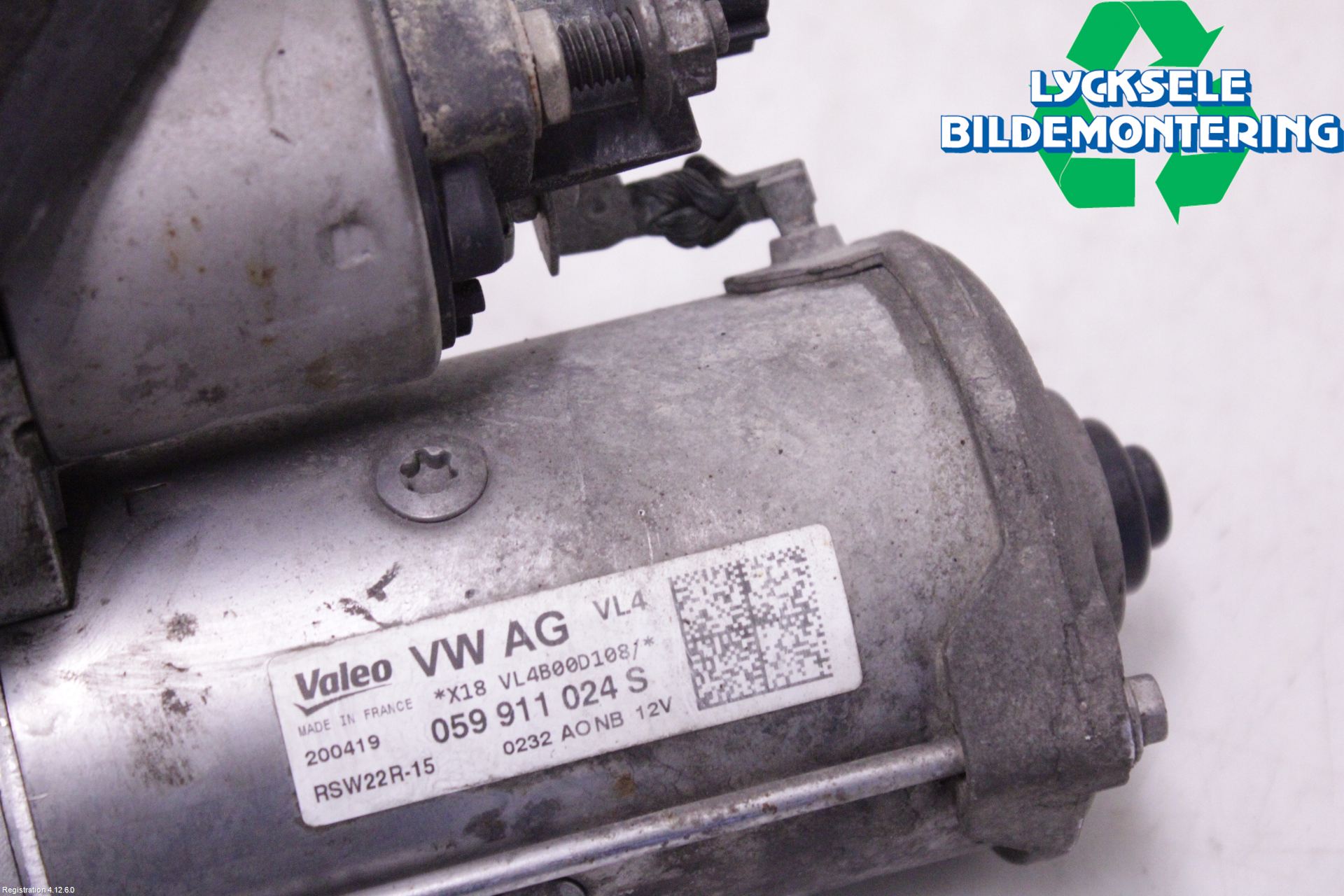 Volkswagen VW AMAROK 2H 10-22 Startmotor Diesel