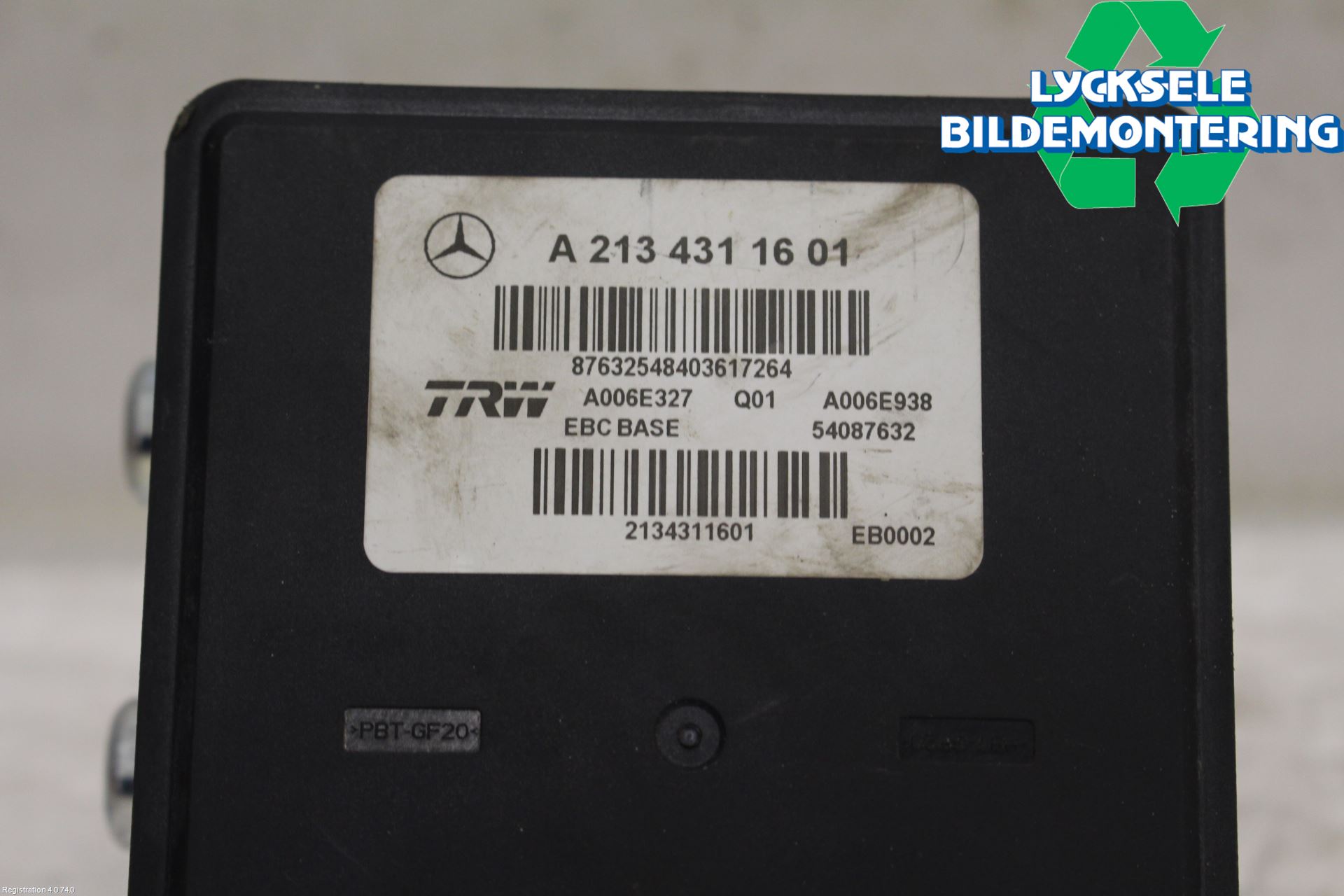 Mercedes-Benz MB E-KLASS (W213) 16-23 Abs Hydraulaggregat