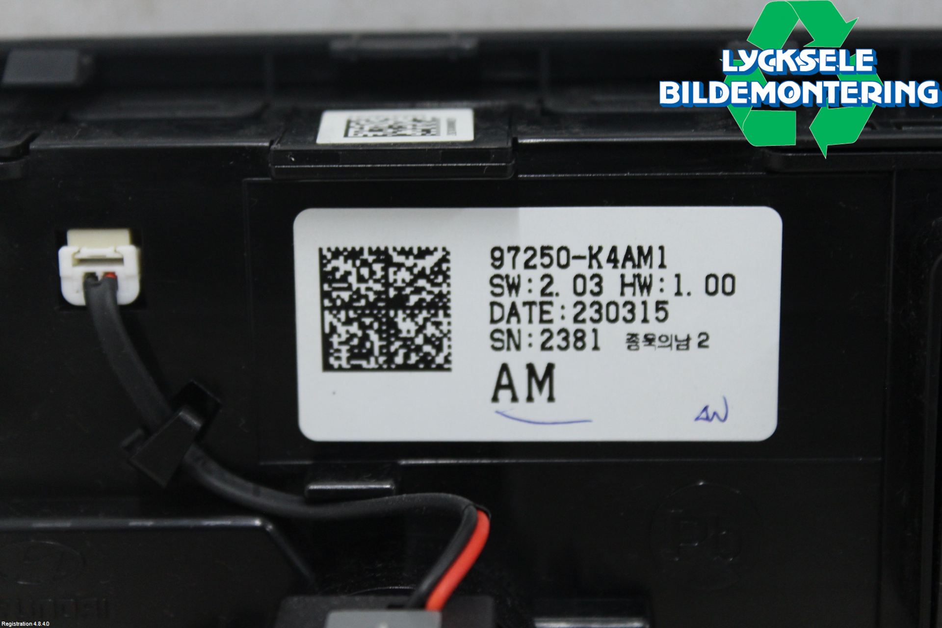 Hyundai KONA/ELECTRIC OS 18-23 Ac Styrenhet Ac Manöveren