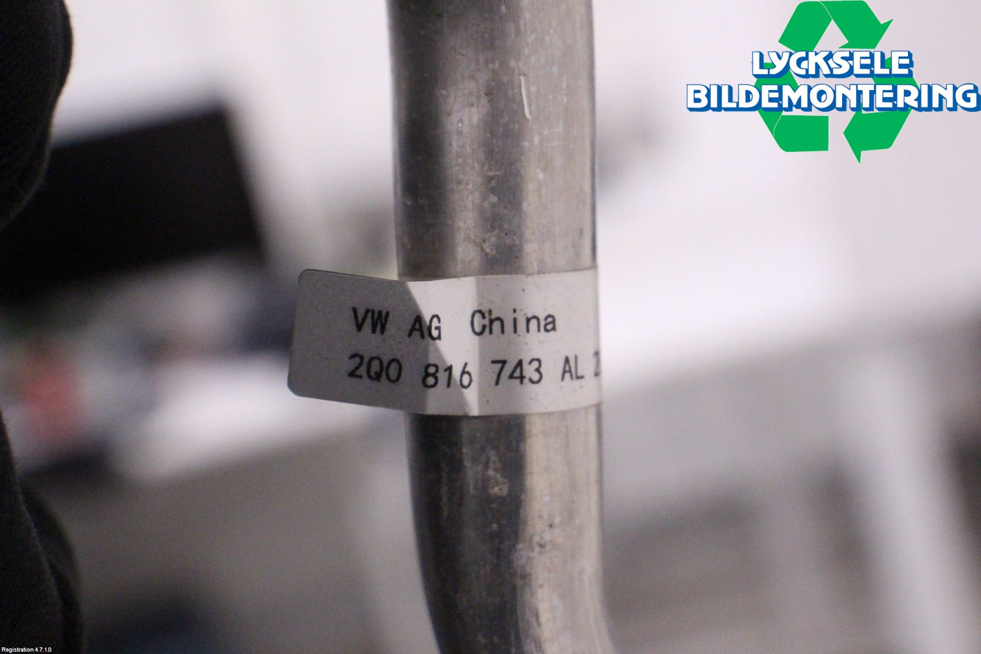 Volkswagen VW TAIGO 22- Ac Slang-Rör