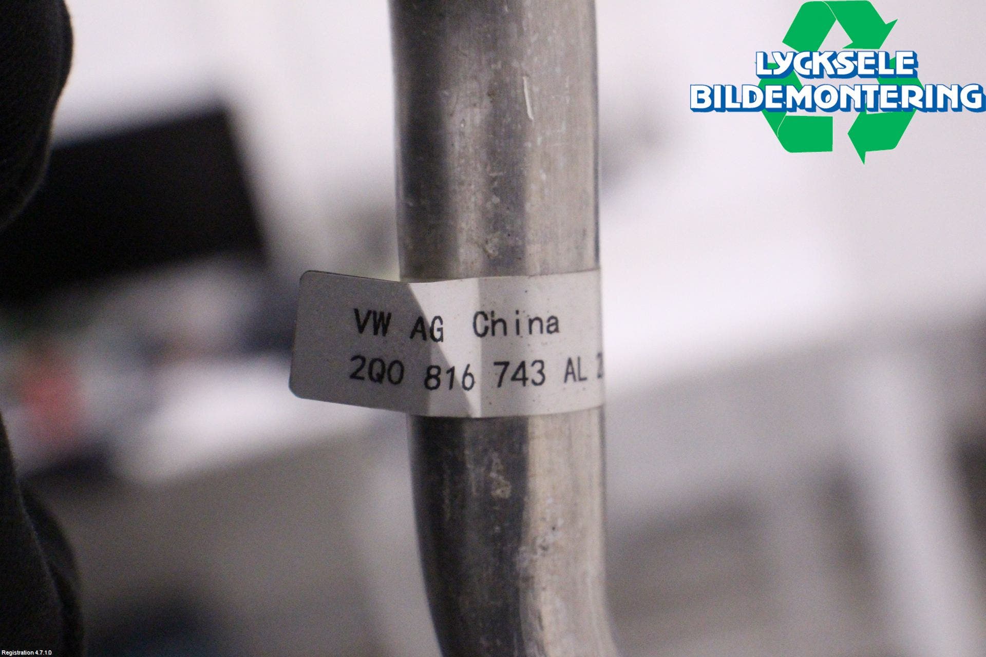 Volkswagen VW TAIGO 22- Ac Slang-Rör