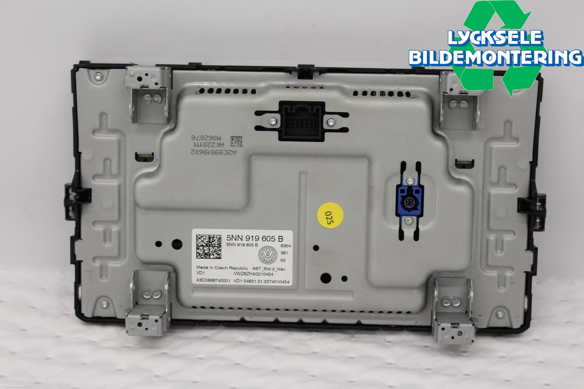 Volkswagen VW T-ROC 18- Bildskärm