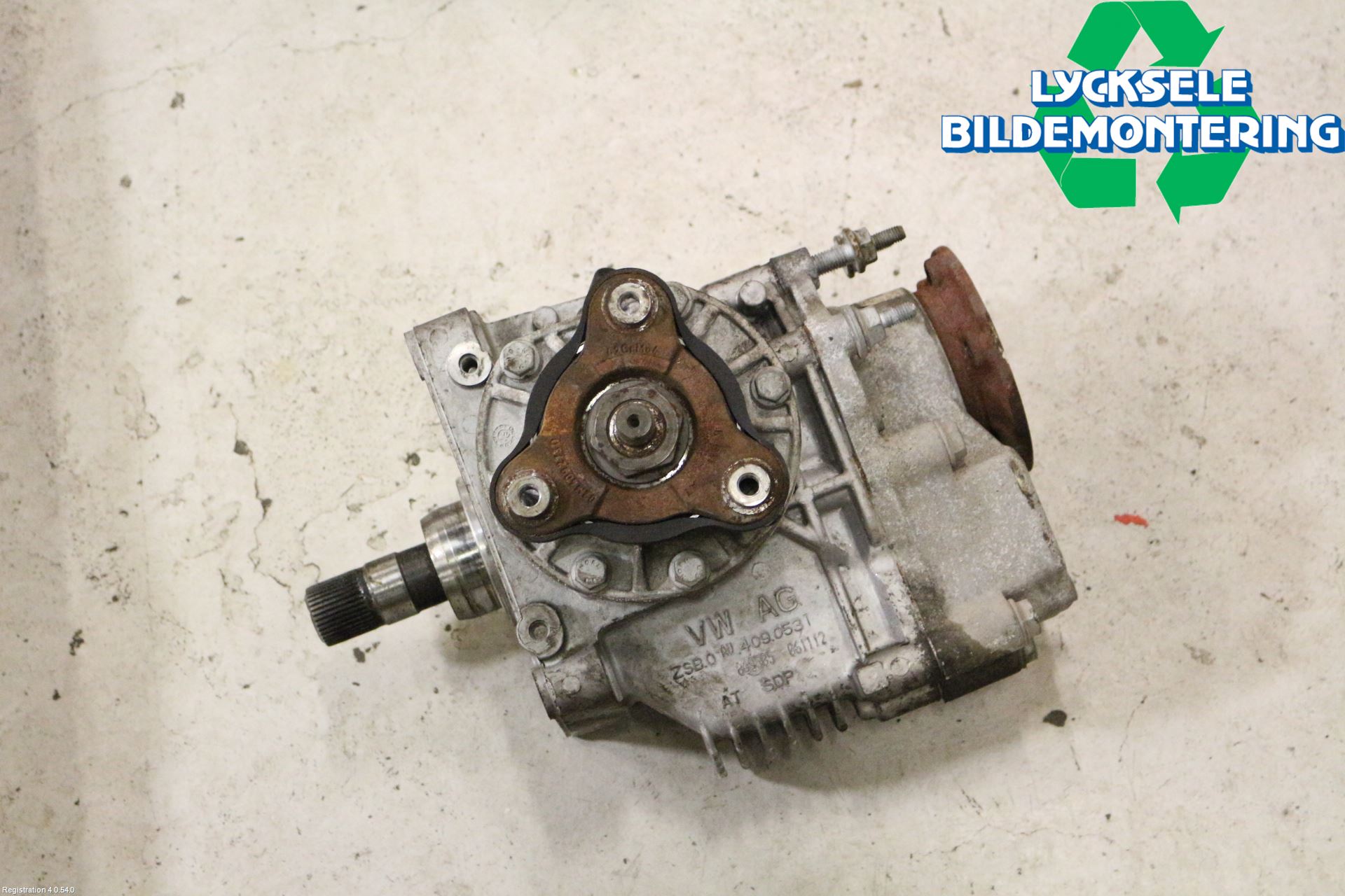 Skoda OCTAVIA (1Z) 05-13 Växel Fördelningslåda