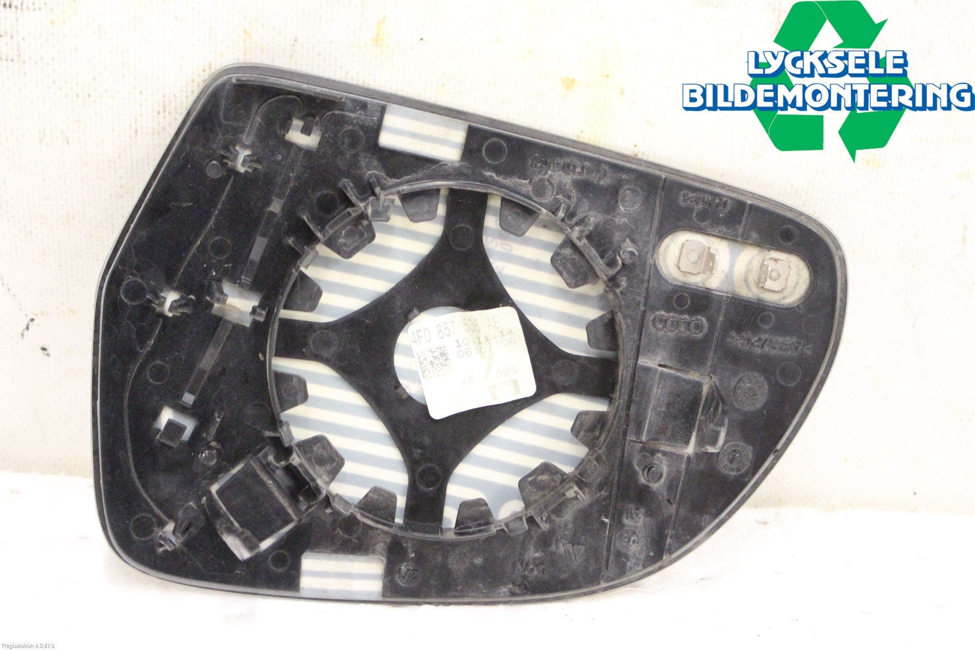 Audi A4 12-15 Spegelglas Hö