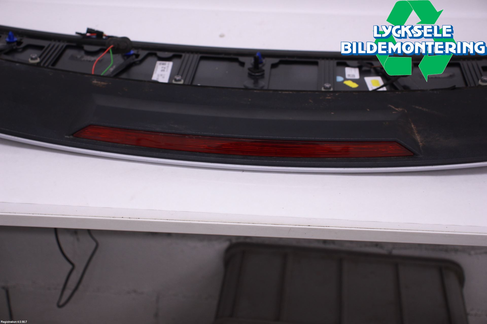 Audi E-TRON, S GE 19- Spoiler Baklucka