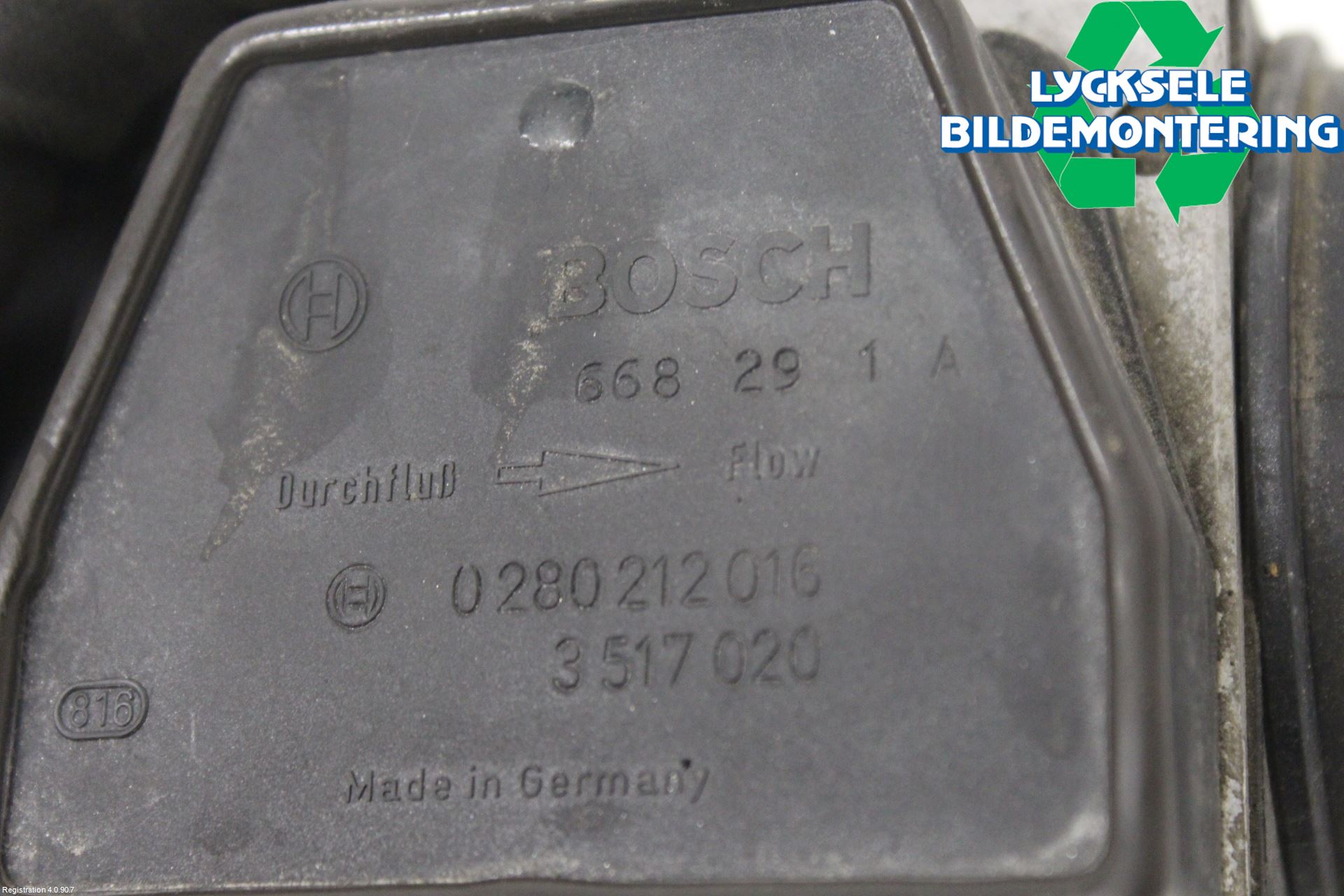 Volvo 940 91-98 Injluftmassamätare