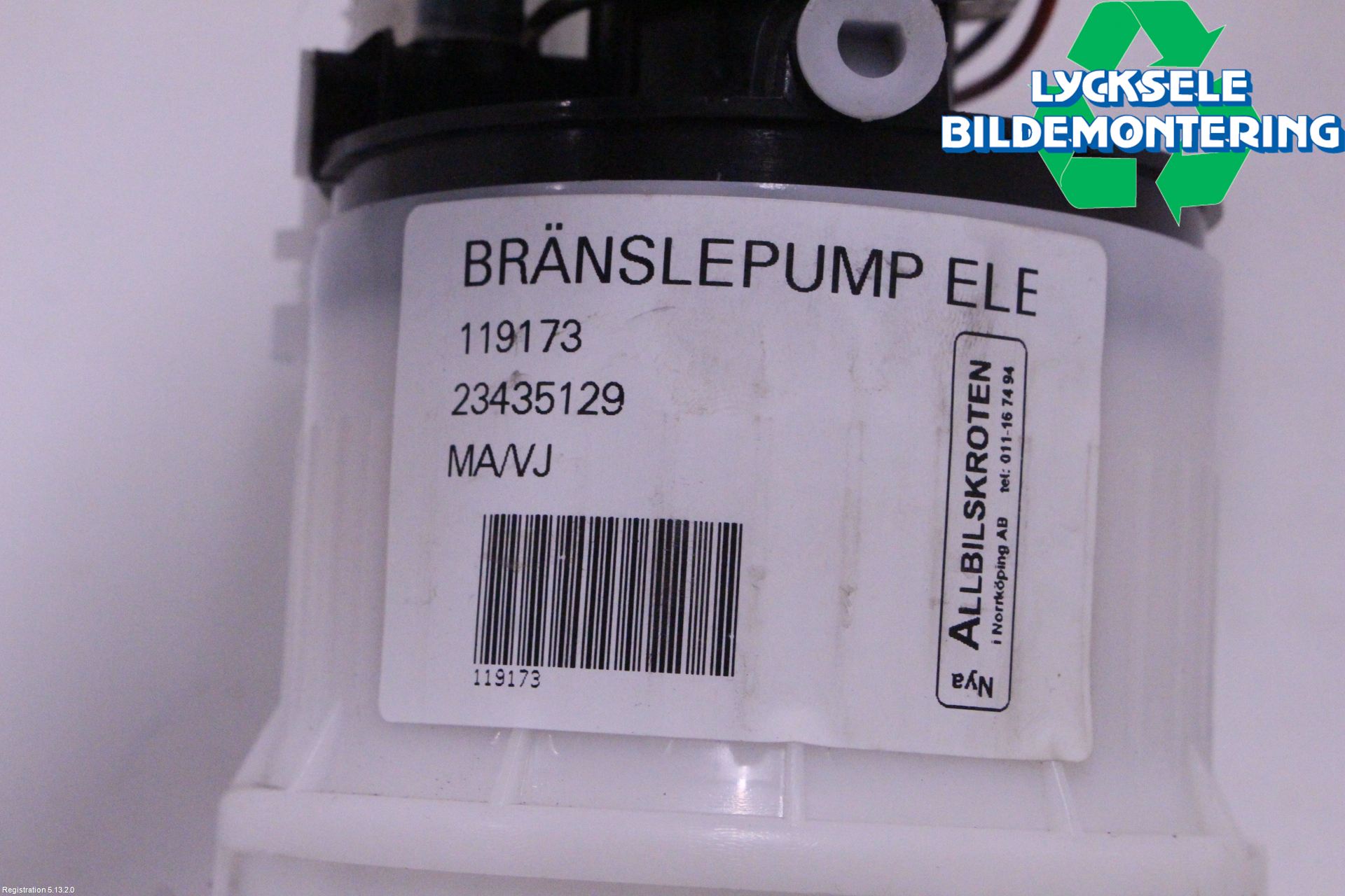 Volvo V50 04-07 Bränslepump El