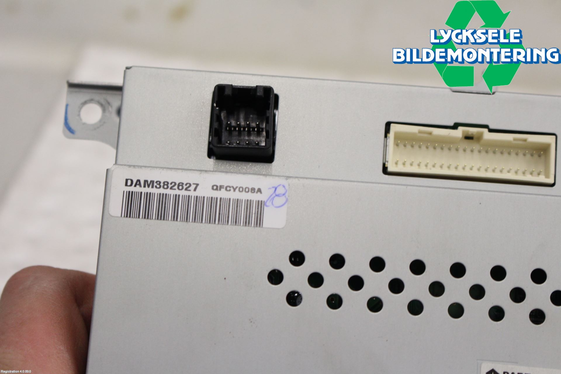 Fiat FREEMONT Bildskärm