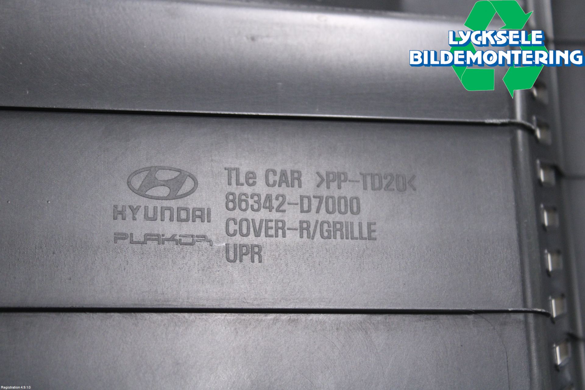 Hyundai TUCSON 05- Täckplast Front