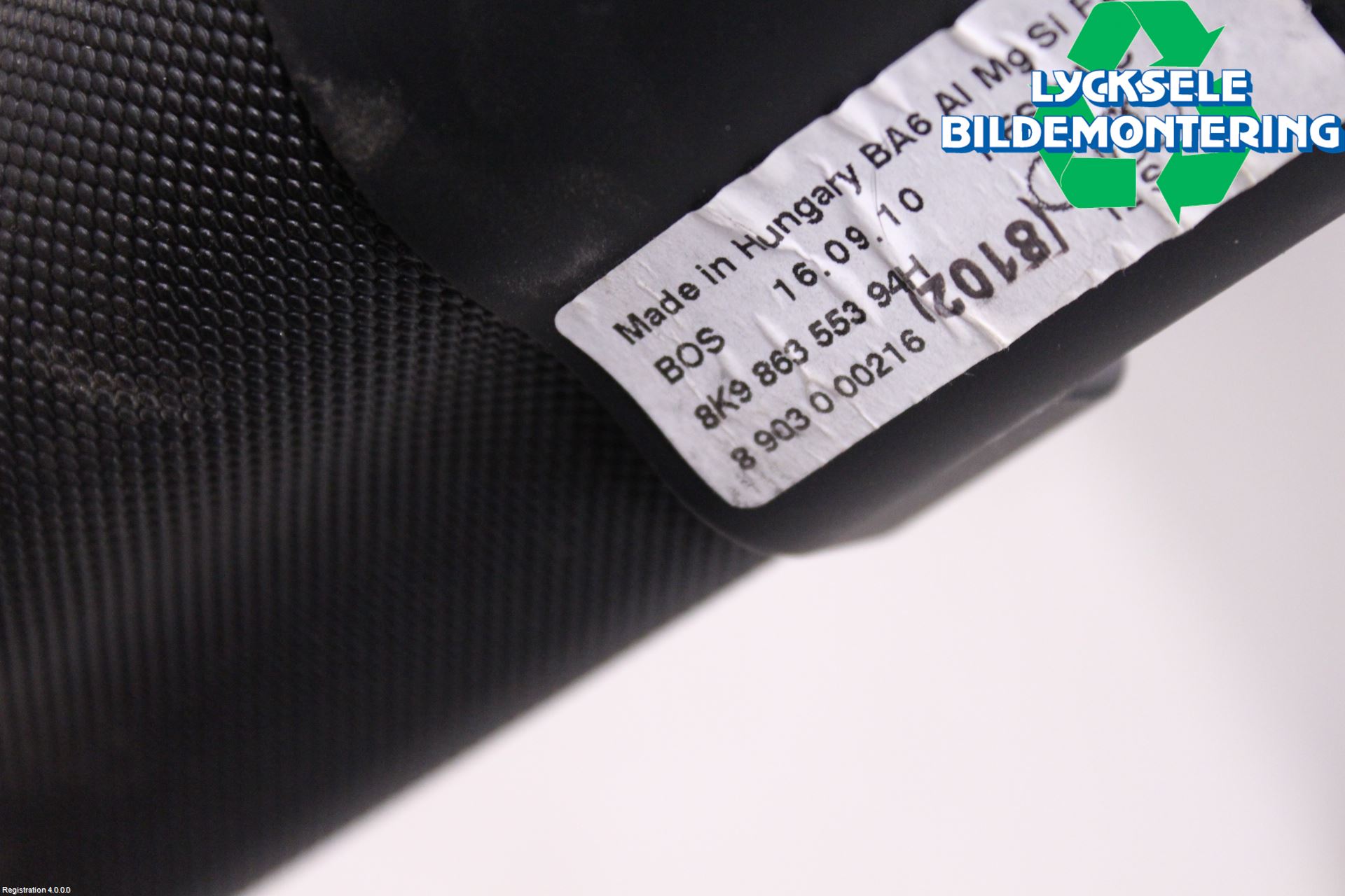 Audi A4/S4 08-11 Insynskydd