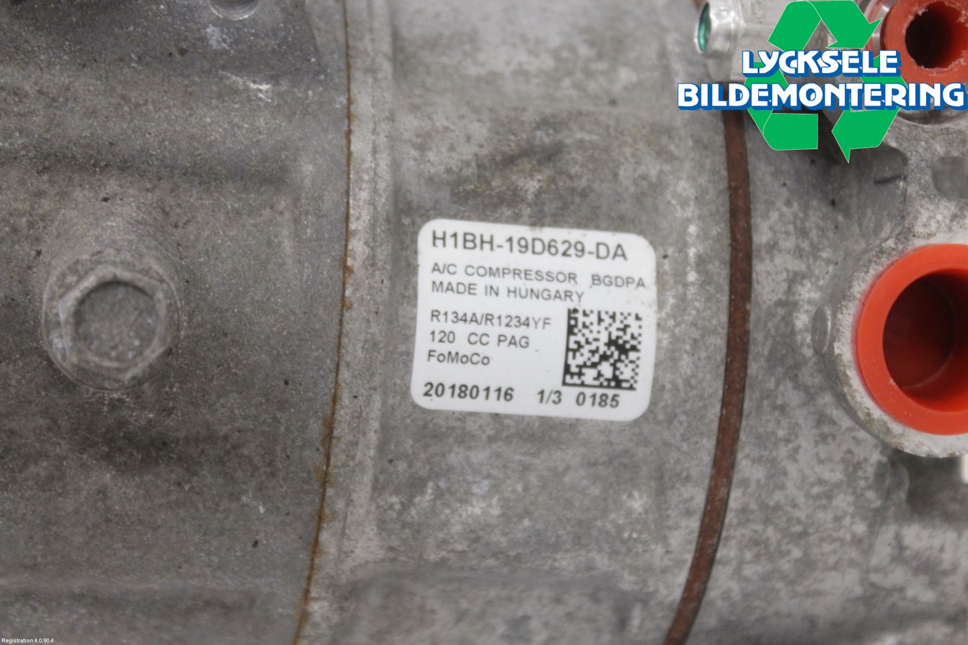 Ford FIESTA (VII) 18-23 Ac Kompressor