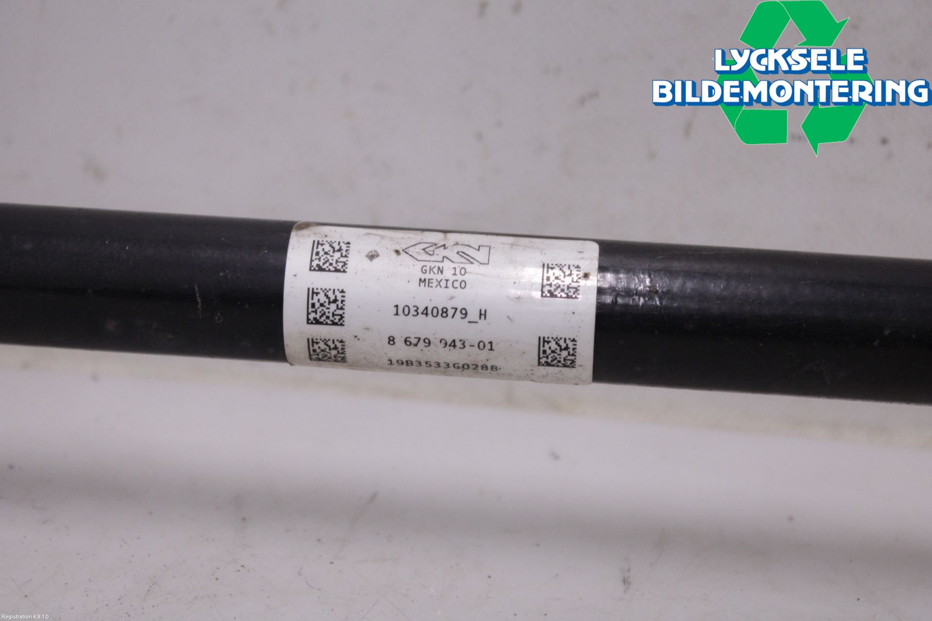 BMW X3 G01 18- Drivaxel Bak Vänster