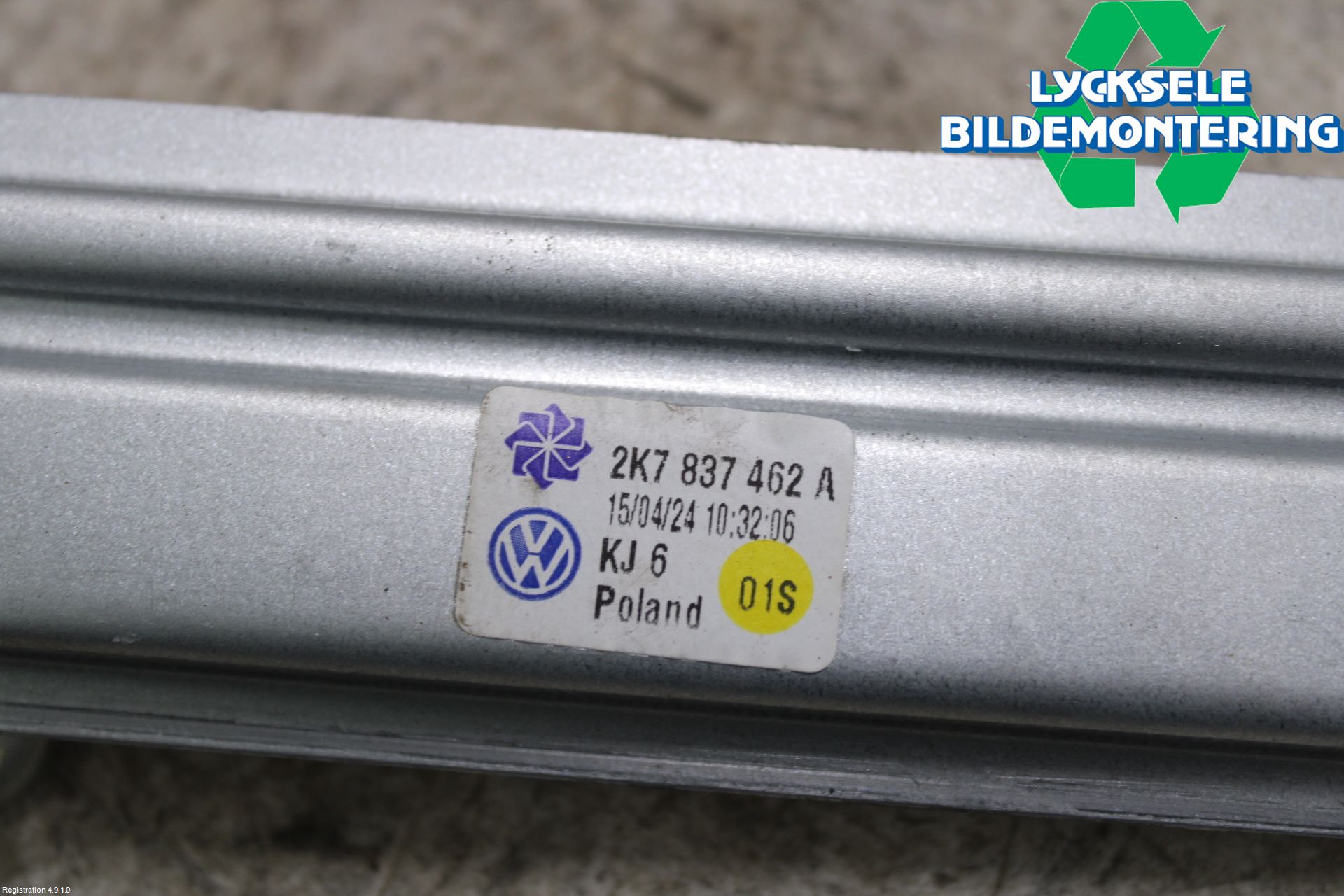 Volkswagen VW CADDY 11-15 Fönsterhissmekanism