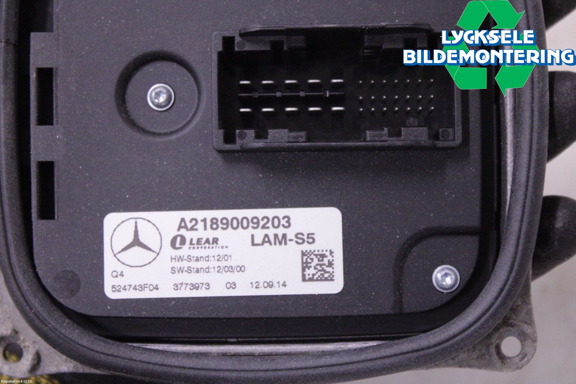 Mercedes-Benz MB ML/GLE-KLASS (W166) 12-18 Styrenhet Strålkastare