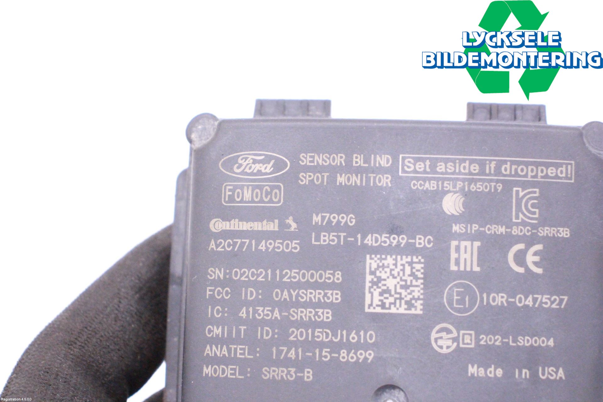 Ford EXPLORER 93-23 Sensor Aktivt Kollisionsskydd