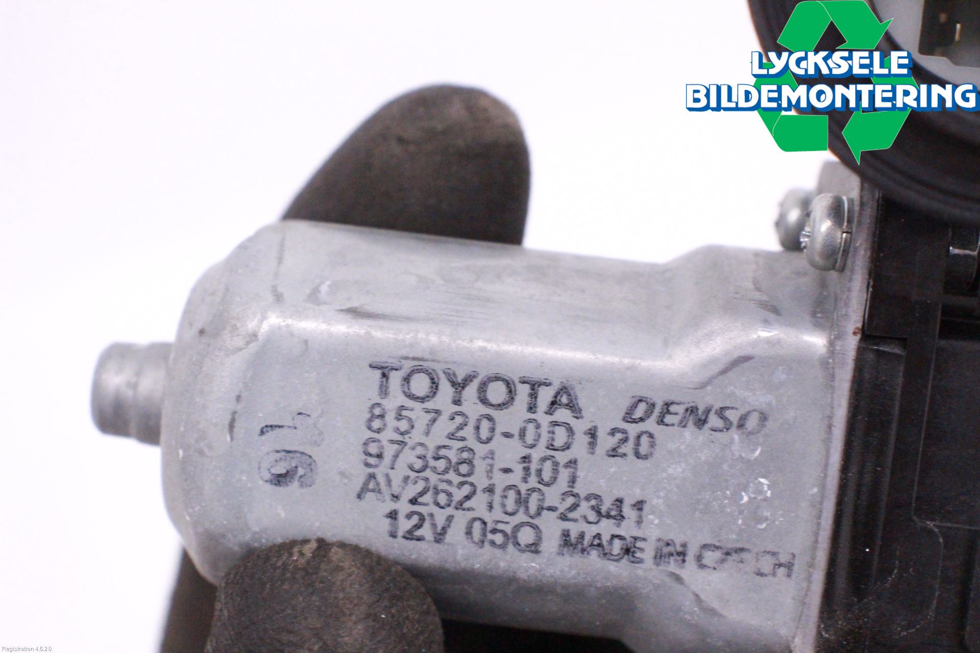 Toyota YARIS XP130 12-14 Fönsterhiss El Kompl