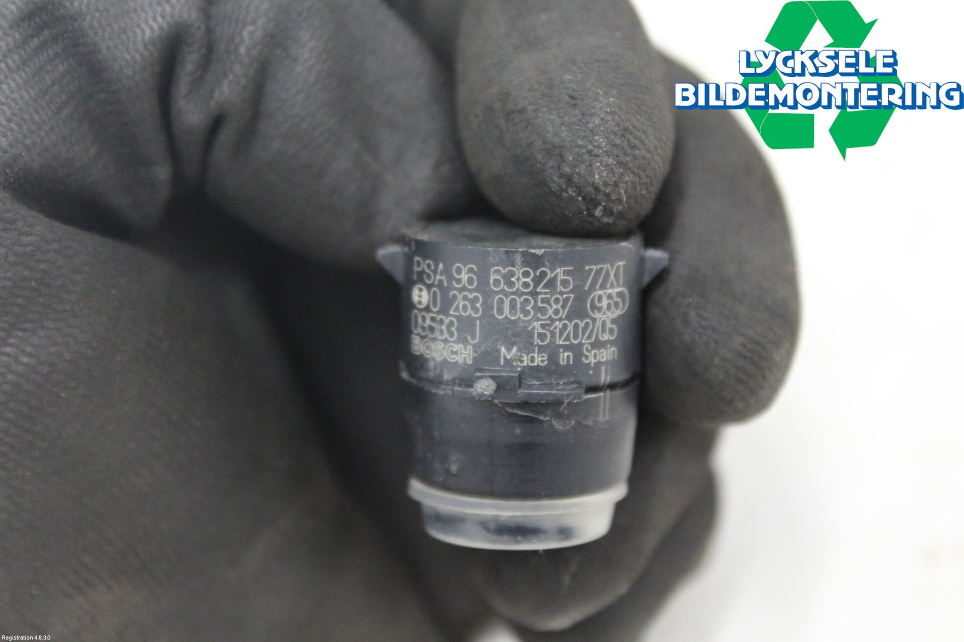 Citroen BERLINGO 08-18 Parkeringshjälp Backsensor