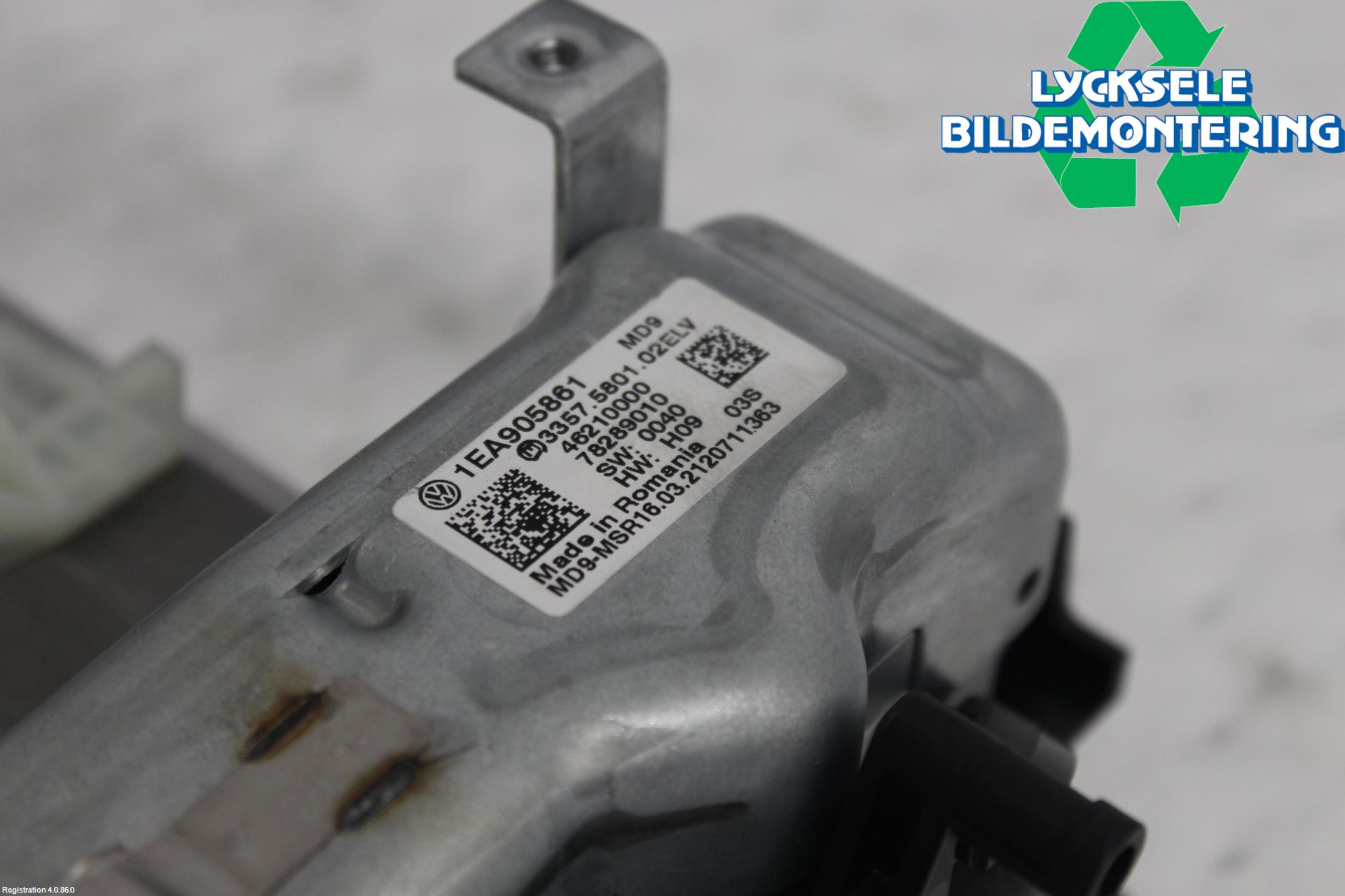 Volkswagen VW ID.3 21- Rattaxelagg Med Inb Servo