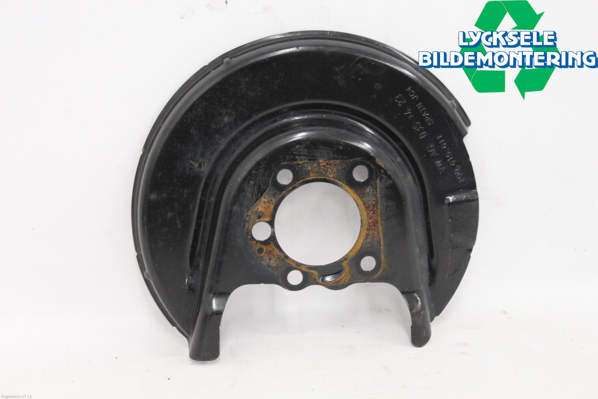 Volkswagen VW TAIGO 22- Bromssköld Bak