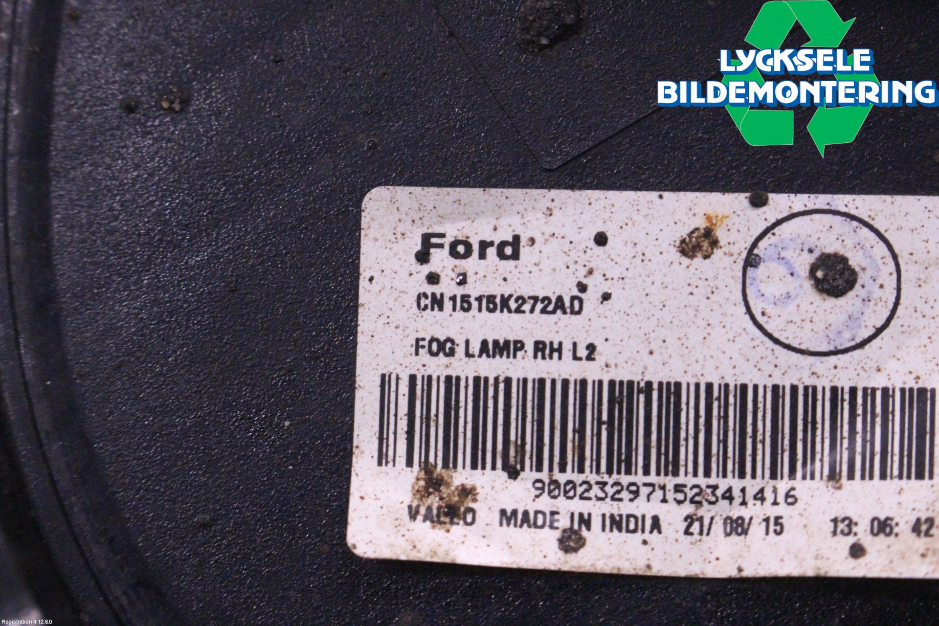 Ford KUGA 13-16 Dimljus/Reflex Bak