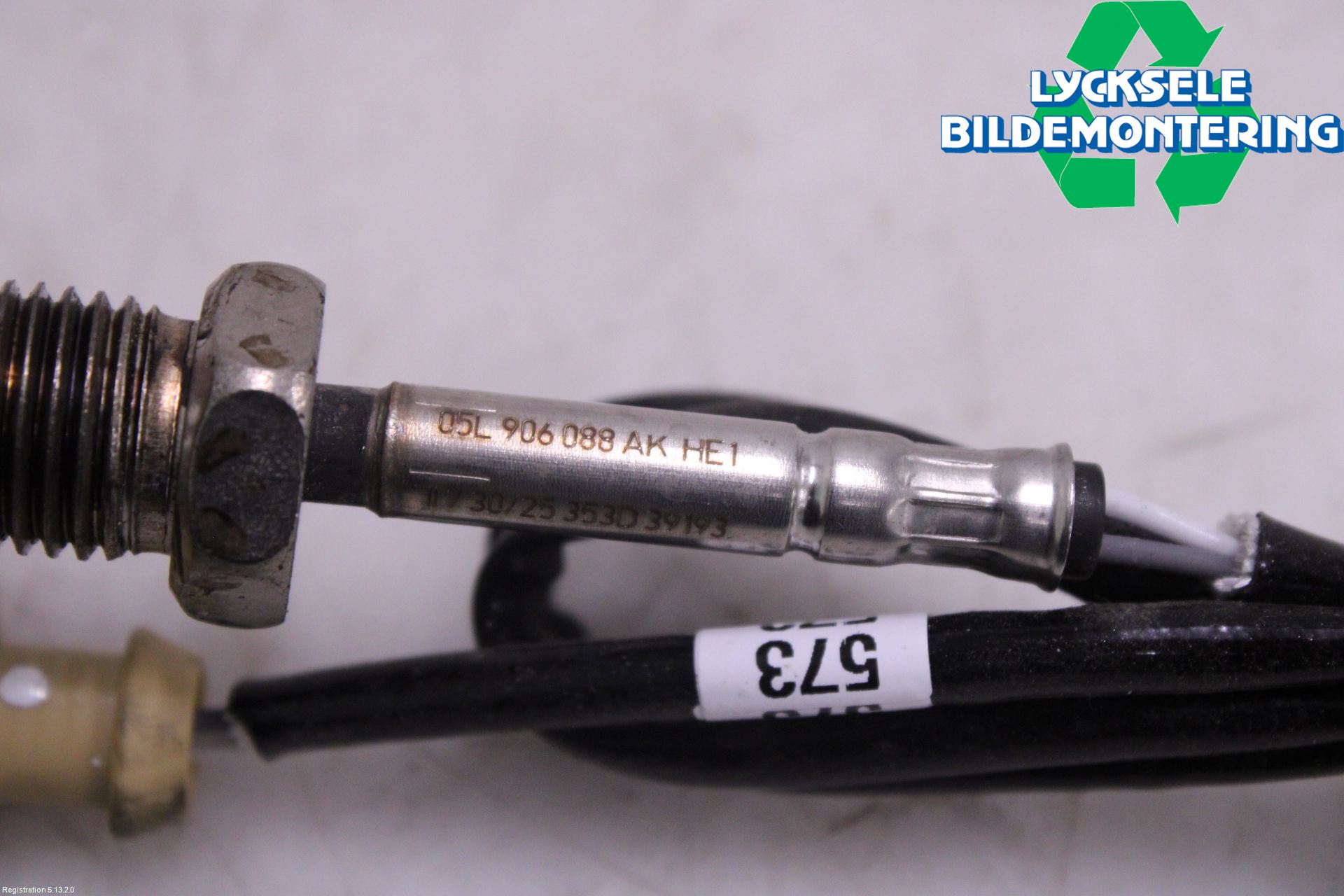 Volkswagen VW T-ROC 18- Givare Temp-Tryck Avgas