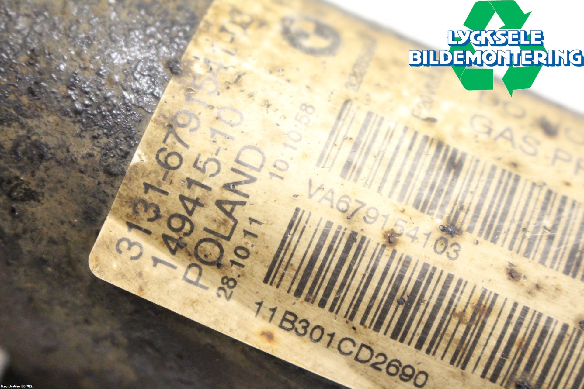 BMW 1 F20/F21 11-19 Fjäderben Fram Höger