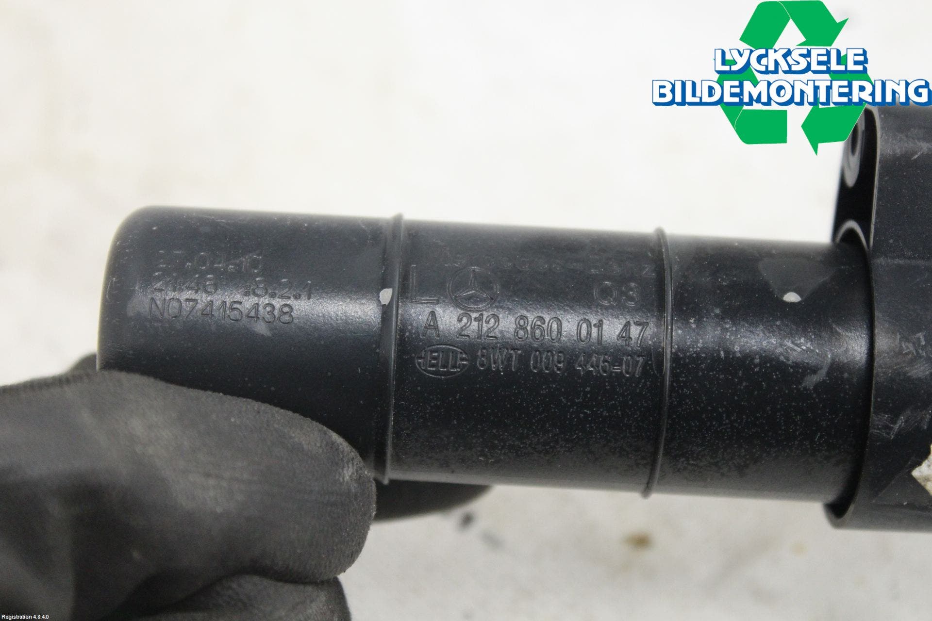 Mercedes-Benz MB E-KLASS (W212) 09-16 Spolarmunstycke Strålkastare