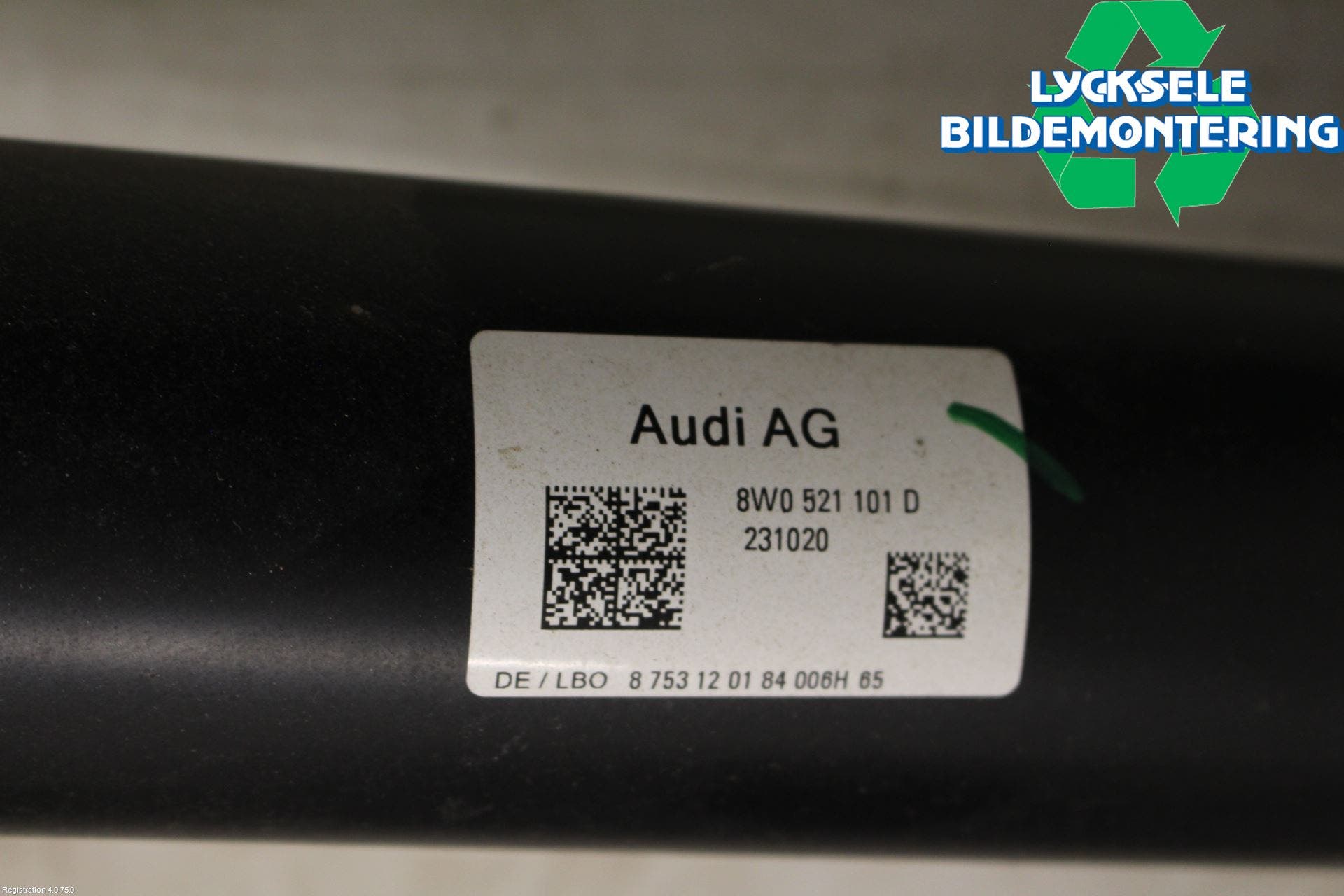 Audi A5 17- Mellanaxel Komp