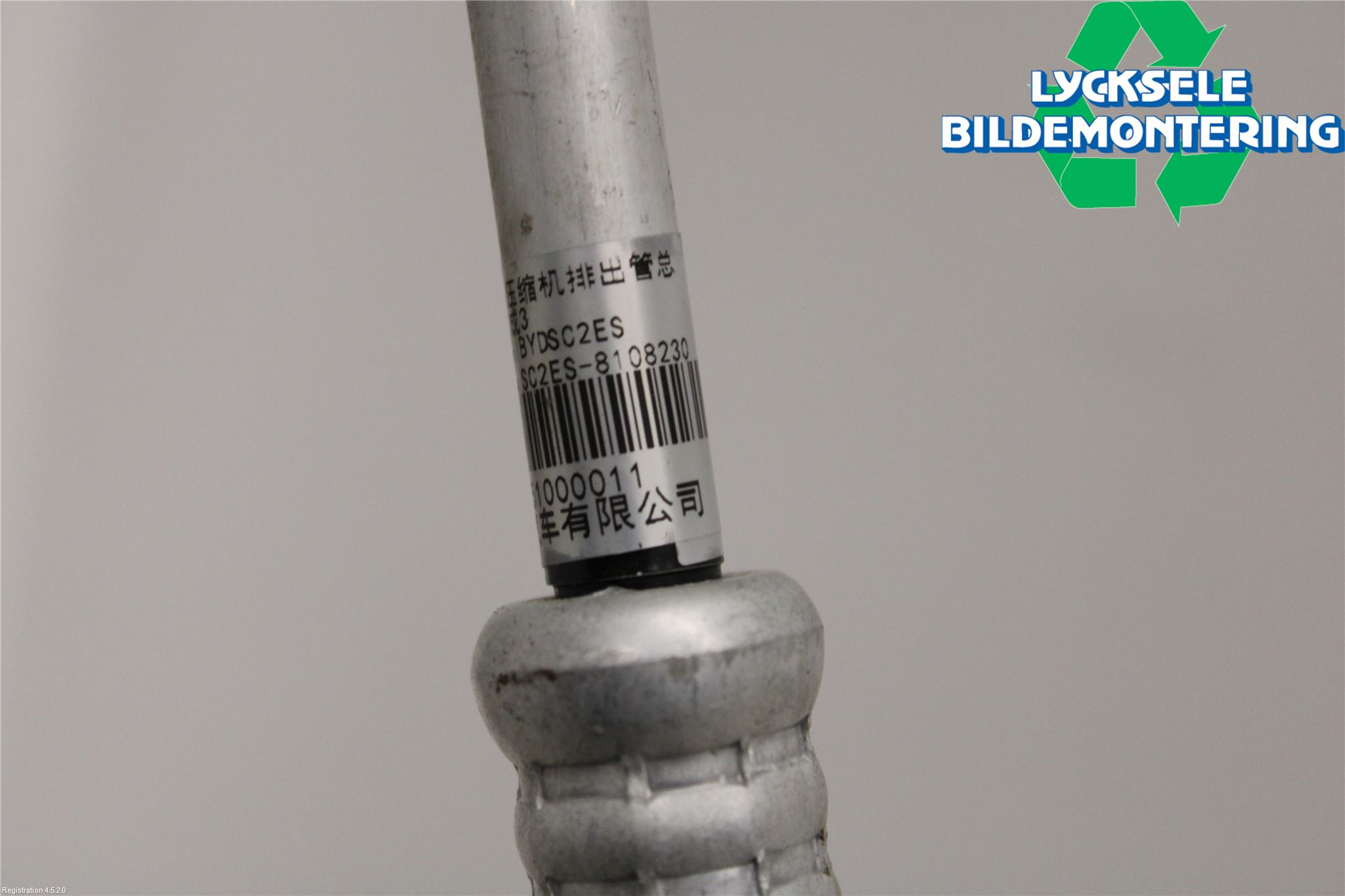 BYD ATTO 22- Ac Slang-Rör