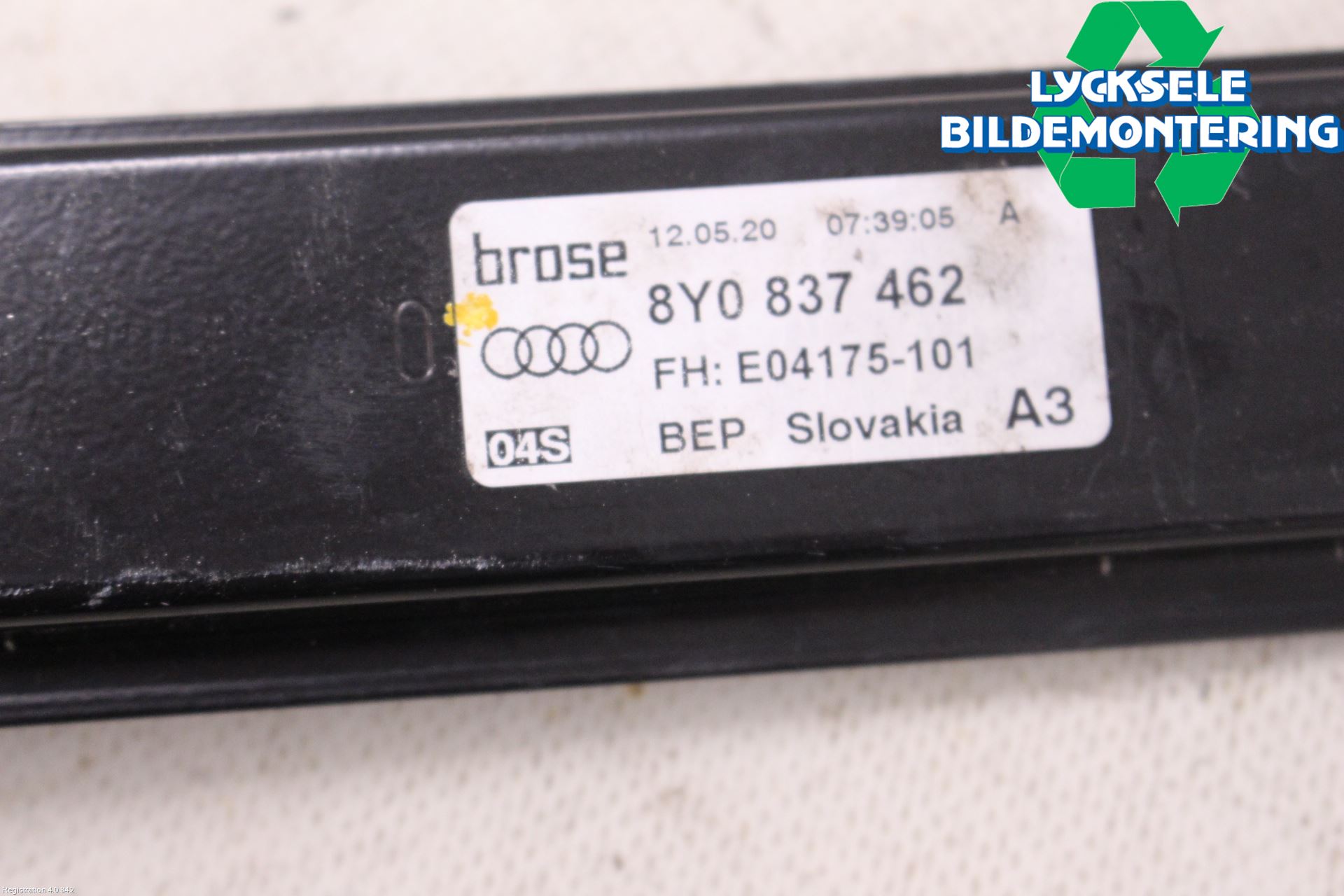 Audi A3/S3 8Y 21- Fönsterhissmekanism
