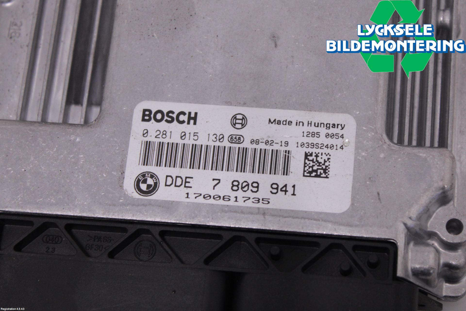 BMW 5 E60/61 Sed/Tou 02-10 Styrenhet Inspump Diesel
