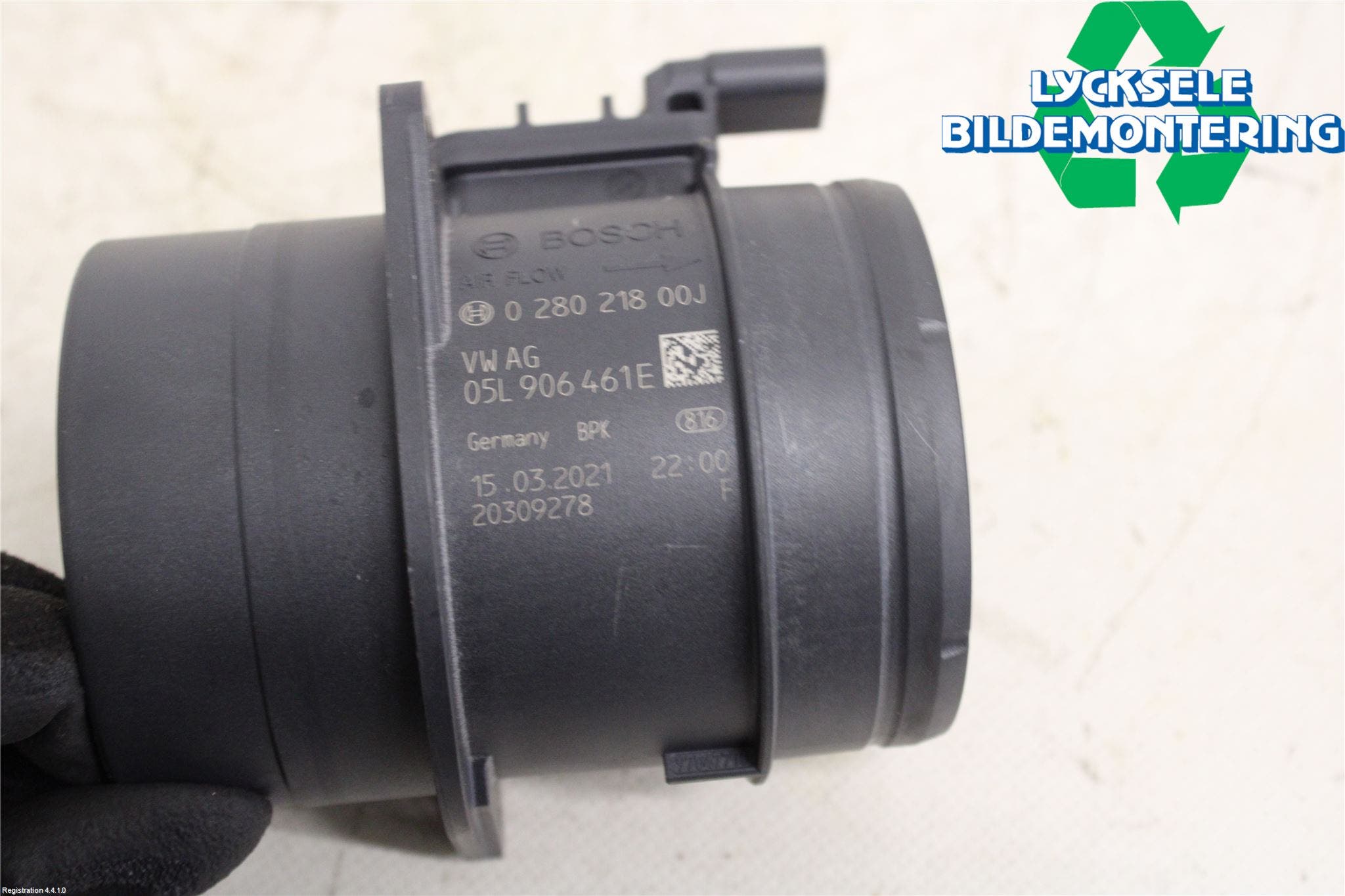 Volkswagen VW TIGUAN 16-24 Injluftmassamätare