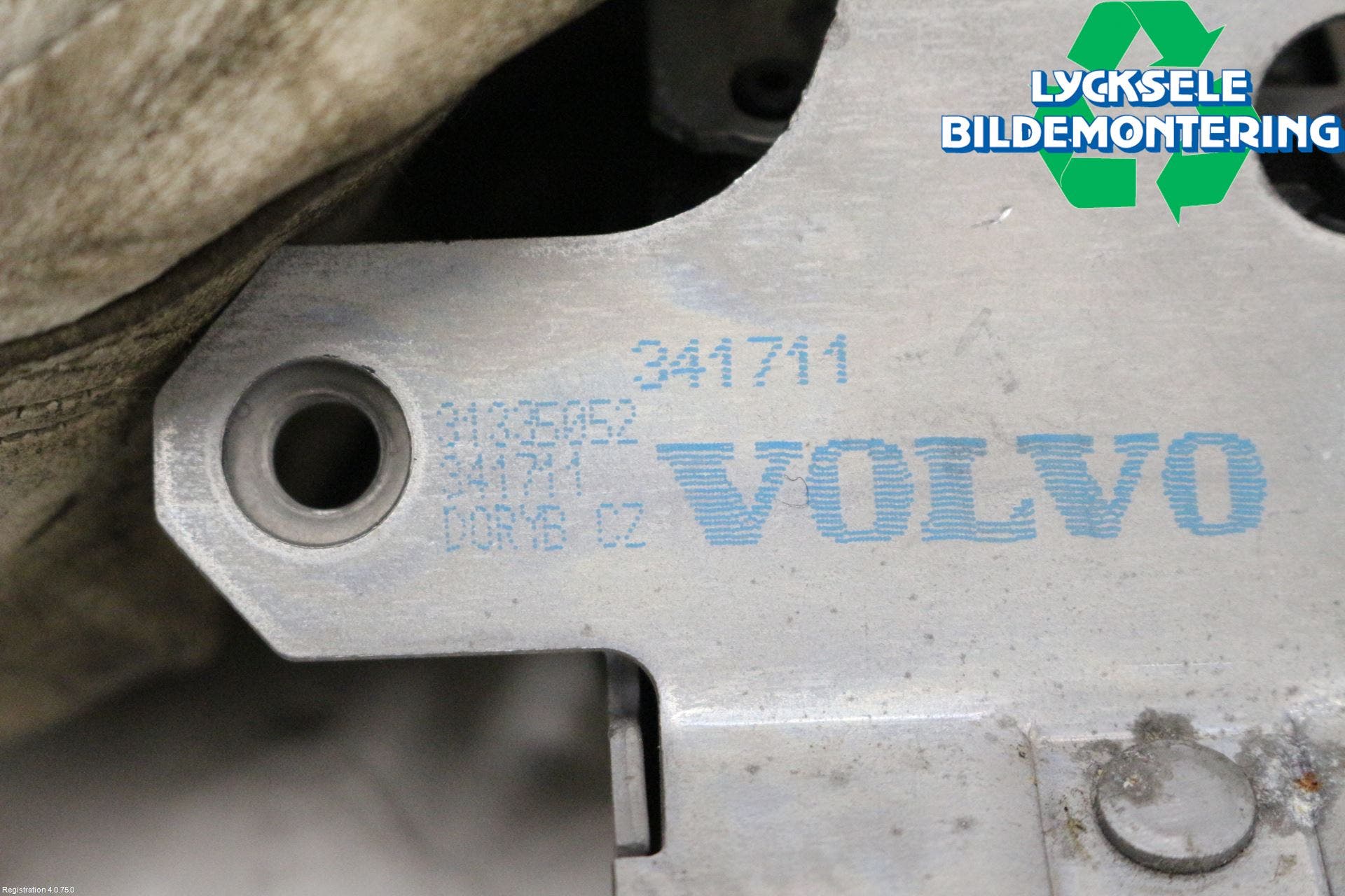 Volvo XC60 09-13 Låskista Baklucka