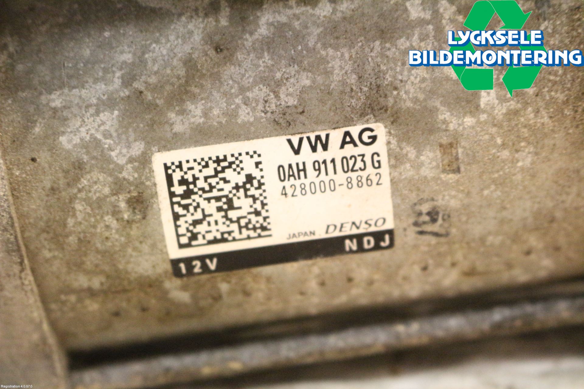 Volkswagen VW GOLF / E-GOLF VII 13-20 Startmotor