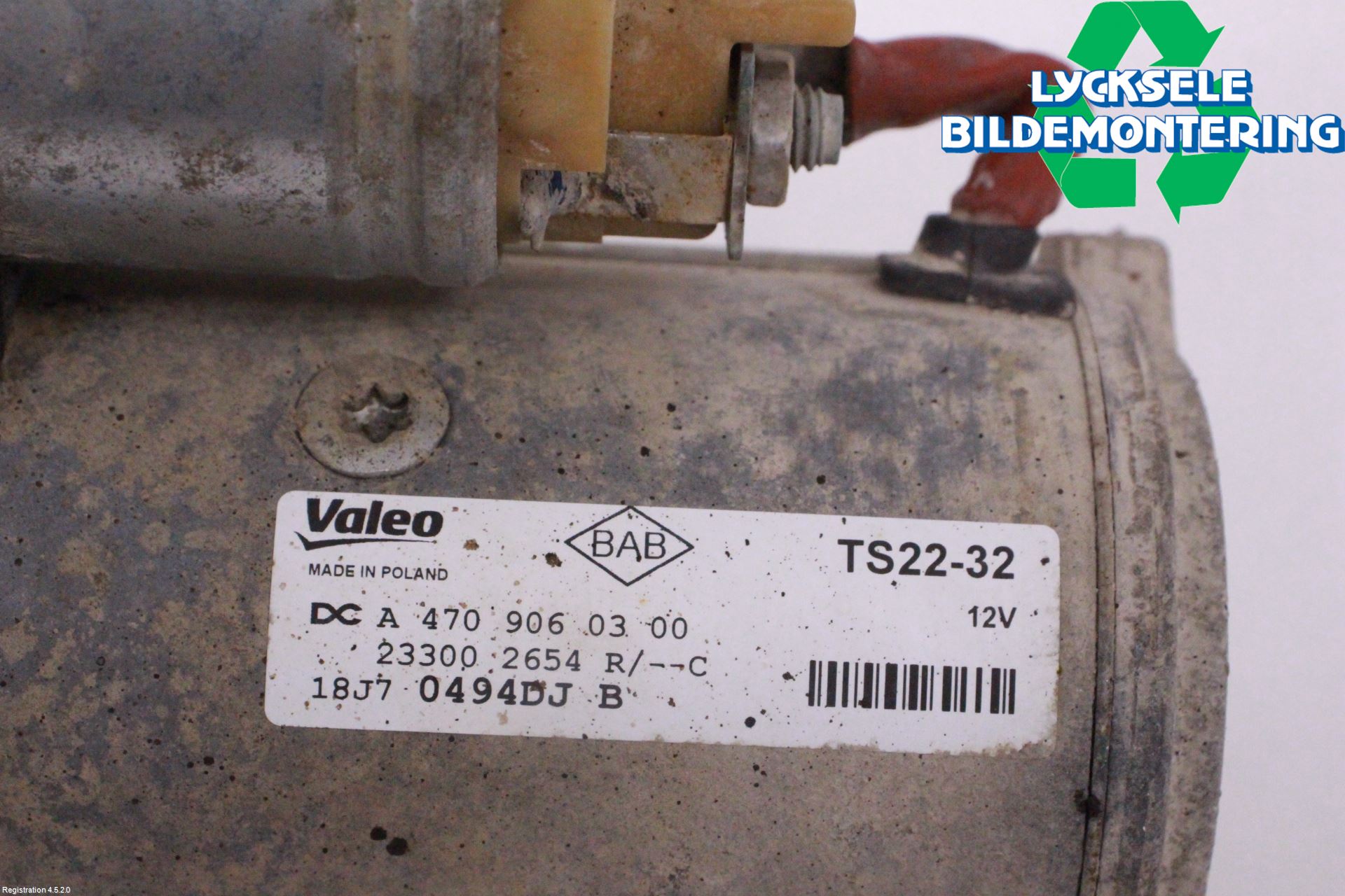 Nissan NAVARA, TREK-1 17-21 Startmotor Diesel