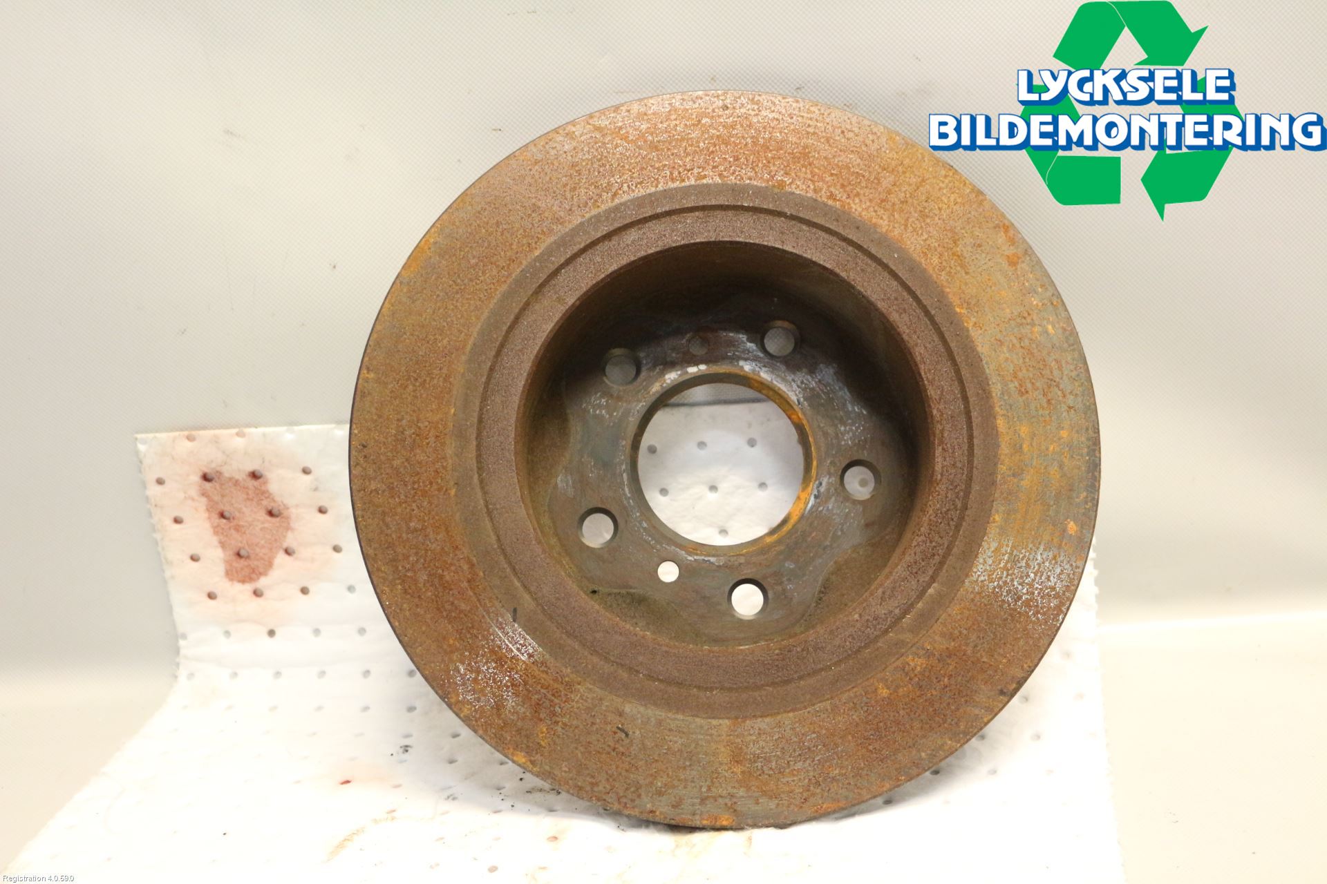 Nissan QASHQAI 14-17 Bromsskiva Bak