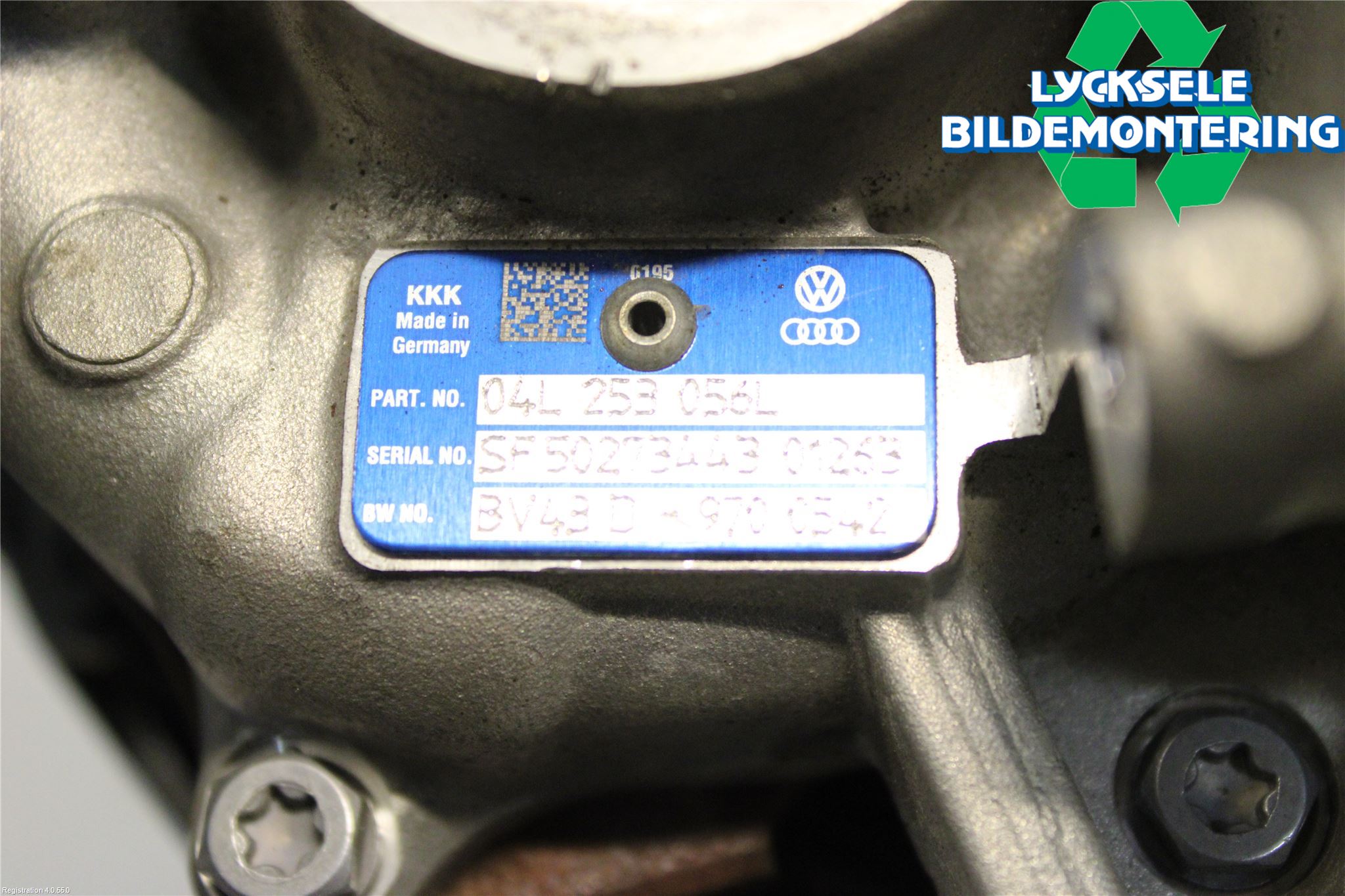 Audi Q5 09-16 Turboaggregat