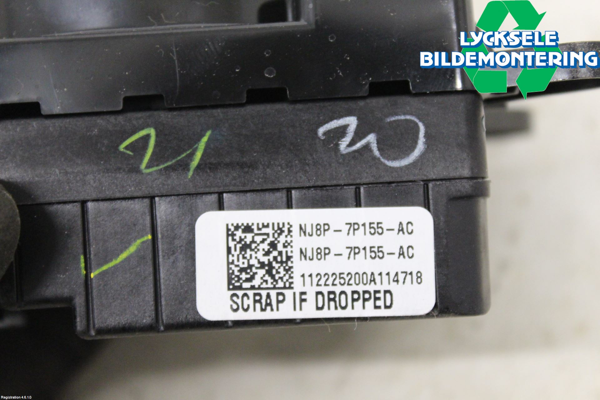 Ford MUSTANG Mach-E 21- Strömställare Växellåda