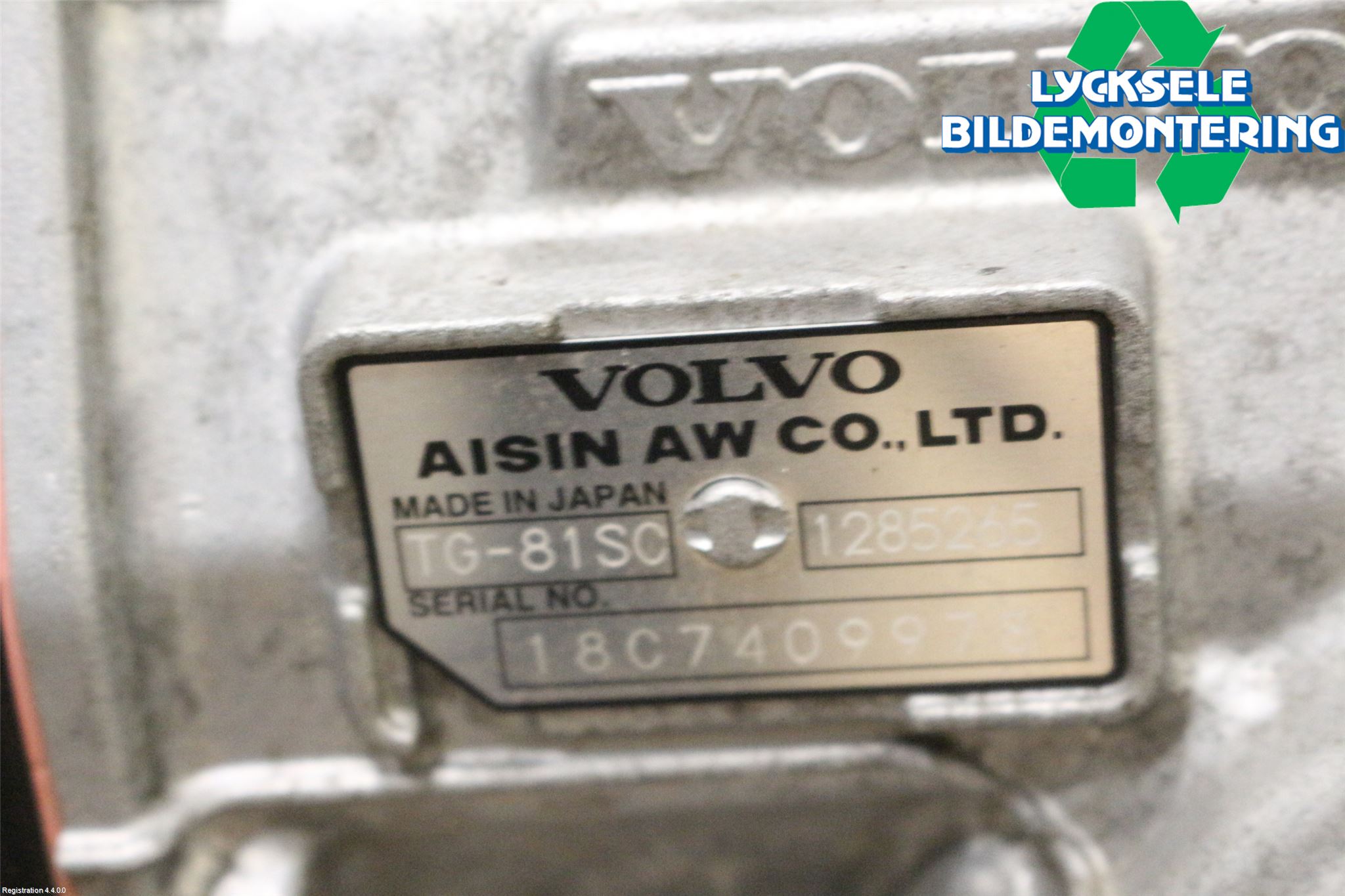 Volvo XC60 18- Växellåda Automat