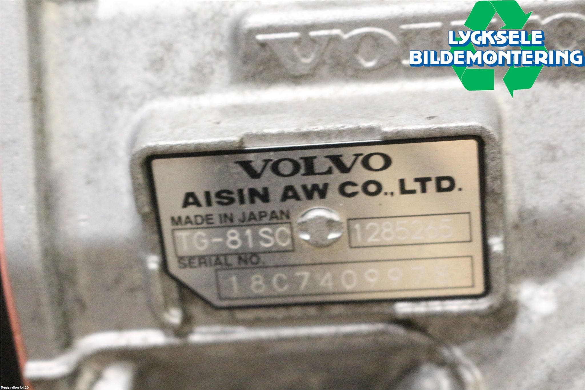 Volvo XC60 18- Växellåda Automat