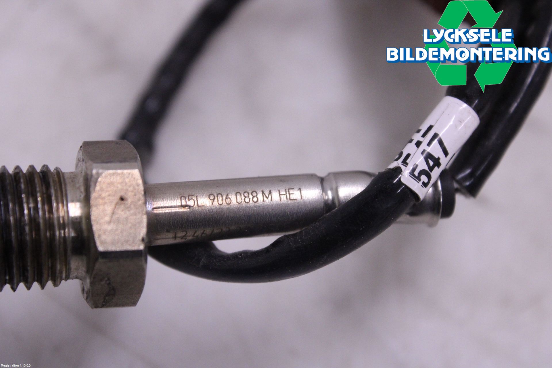 Volkswagen VW PASSAT 20-24 Givare Temp-Tryck Avgas