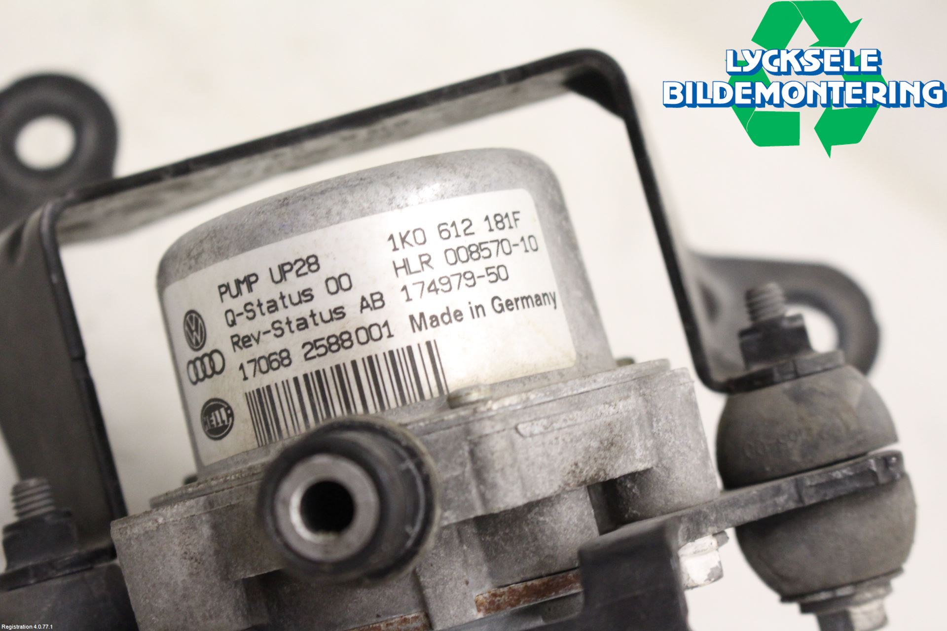 Volkswagen VW GOLF / E-GOLF VII 13-20 Vakuumpump