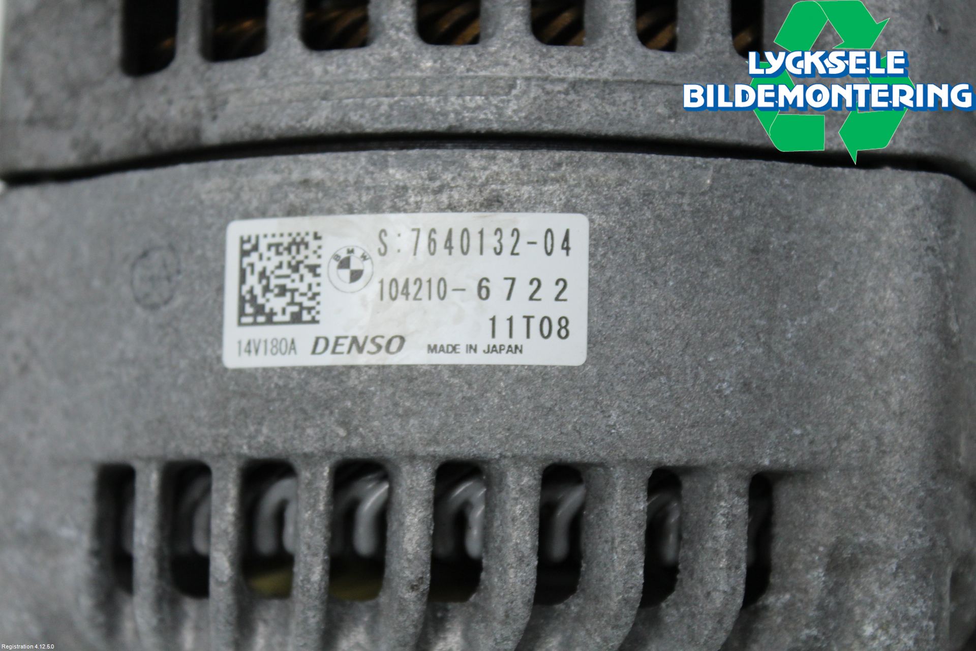 BMW 3 F30/F31/F80 12-19 Generator