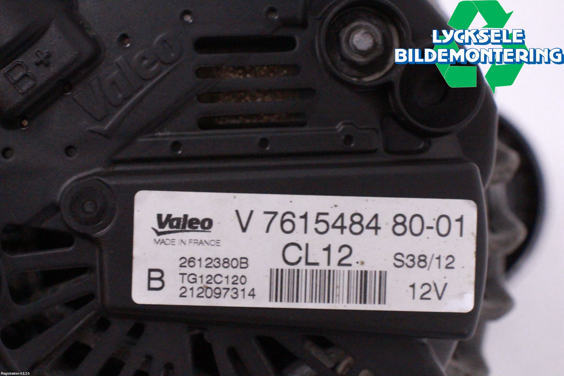 Peugeot 208 12-15 Generator