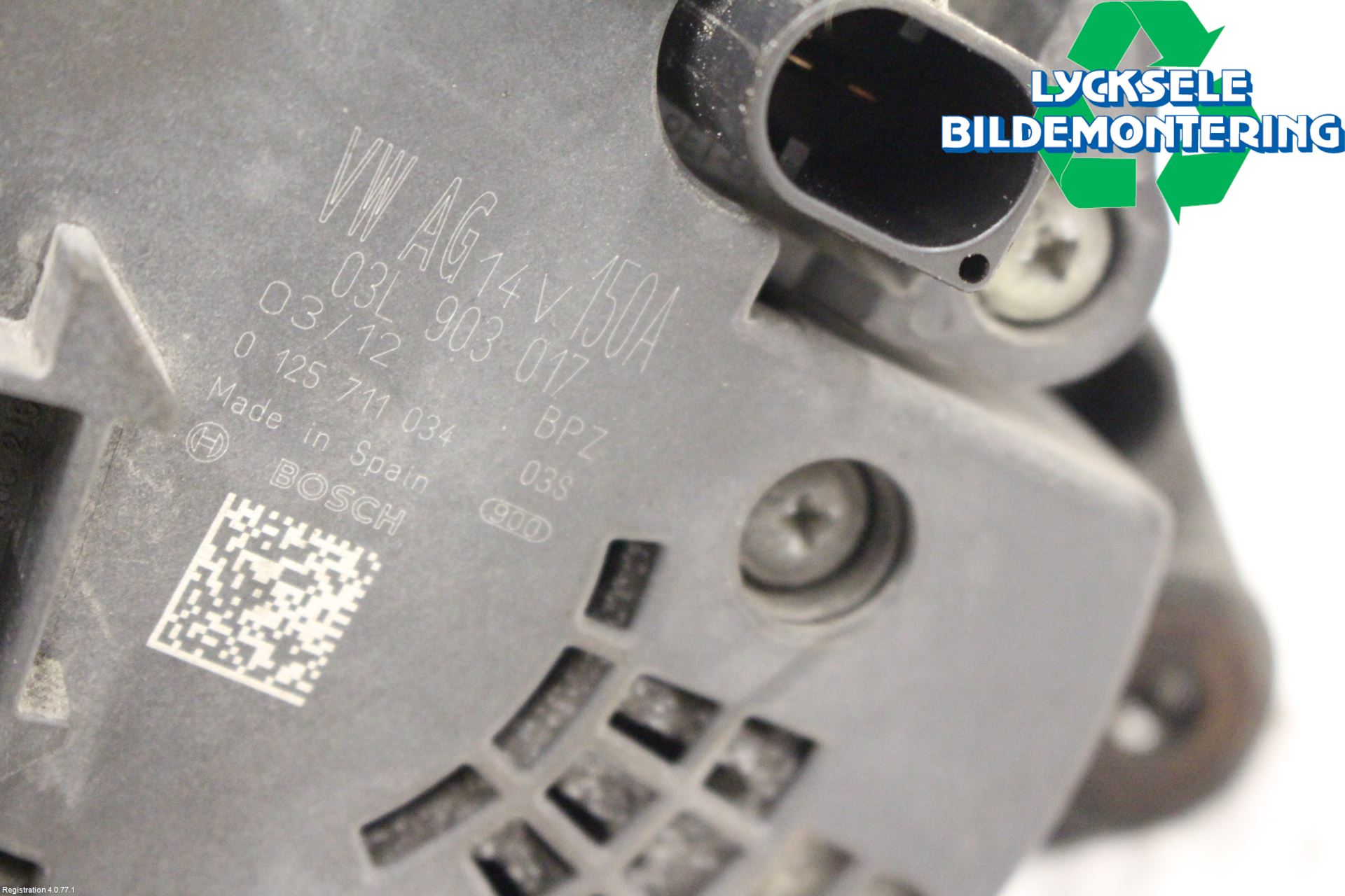 Audi A4 12-15 Generator