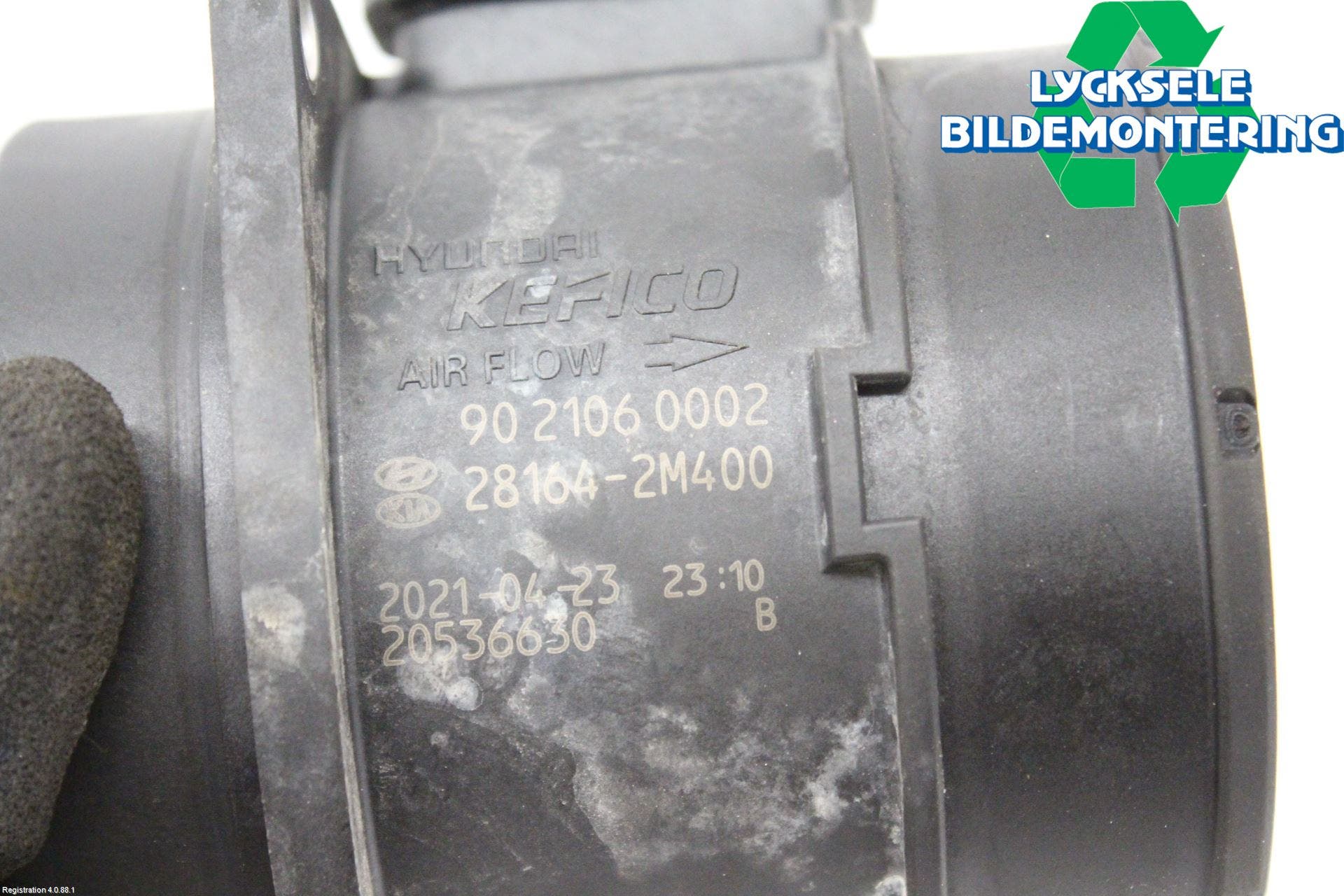 KIA SORENTO 21- Injluftmassamätare