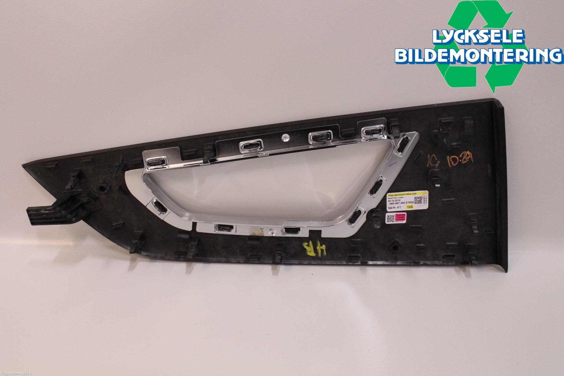 Audi Q8/SQ8 4M 19- Dörrhandtag Inre Hö